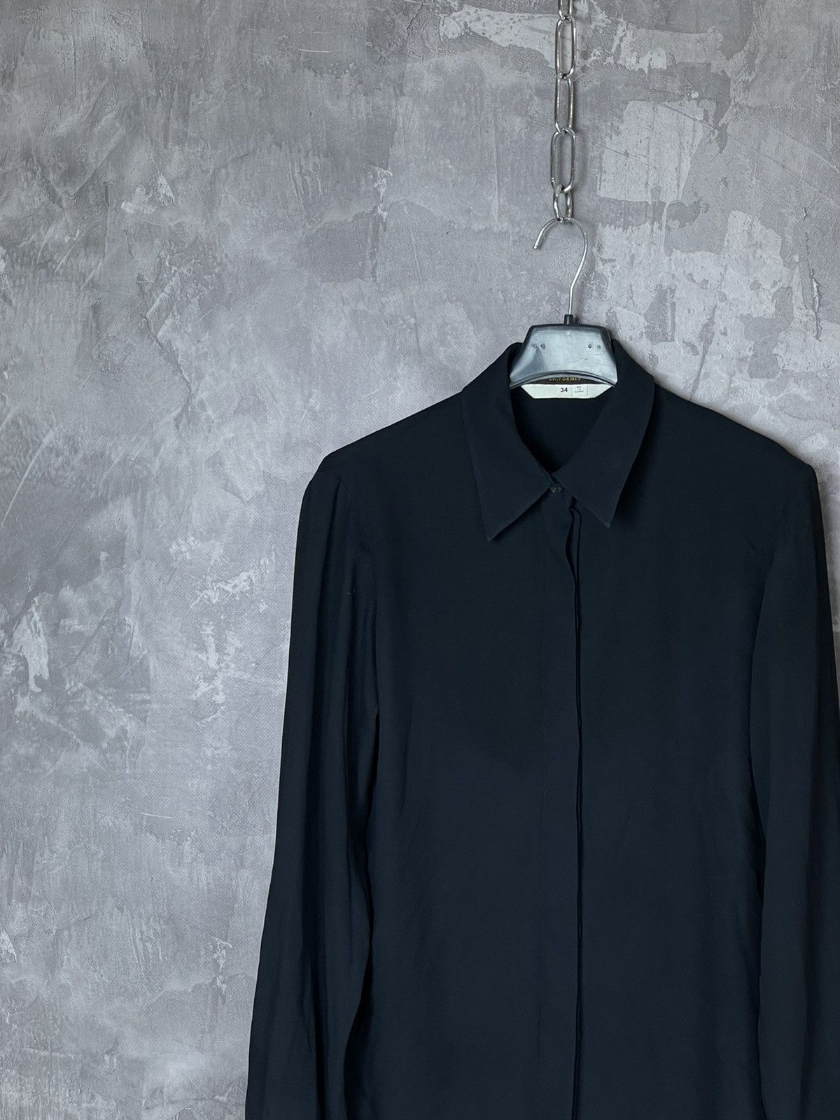 Louis Vuitton Louis Vuitton Uniform Button Up Shirt Long Sleeve Size M / US 6-8 / IT 42-44 - 3 Thumbnail