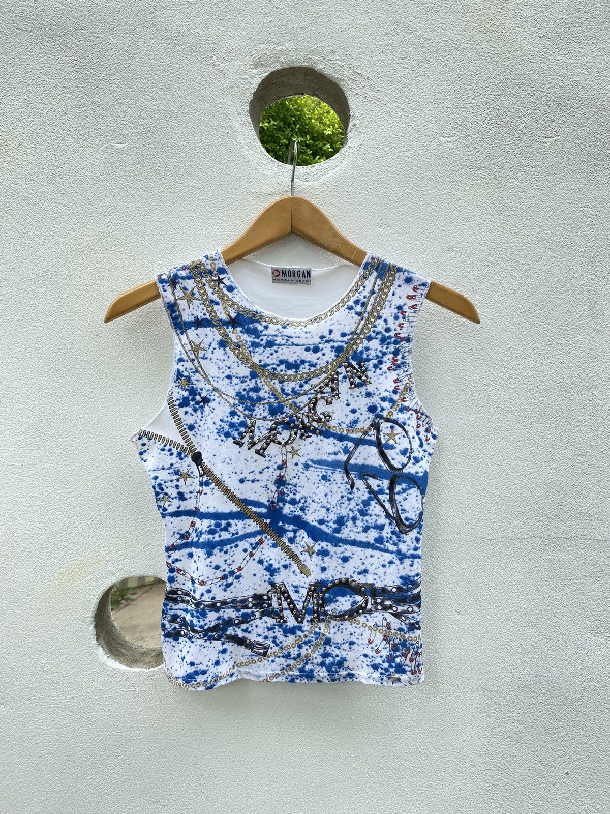 Morgano Morgan Y2K printed top Size ONE SIZE - 11 Thumbnail
