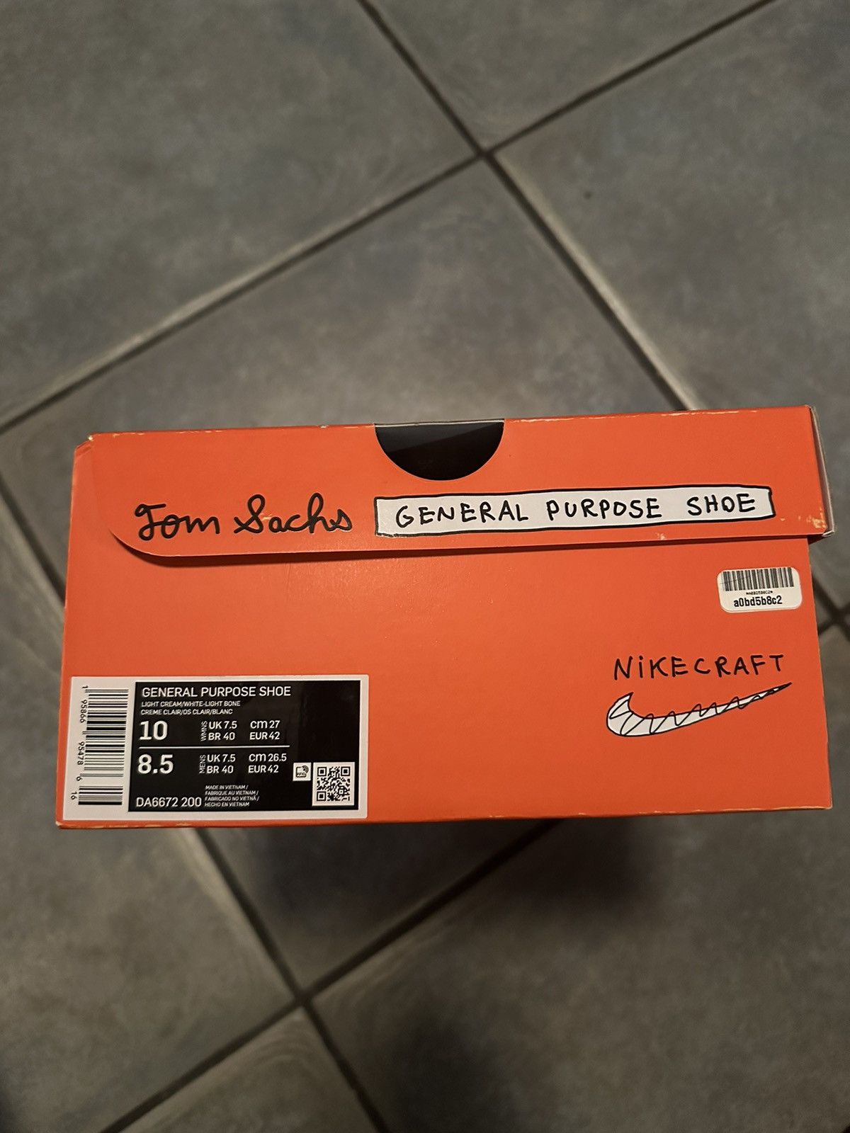 Nike × Tom Sachs Tom Sachs General Purpose Shoe Size US 8.5 / EU 41-42 - 14 Thumbnail