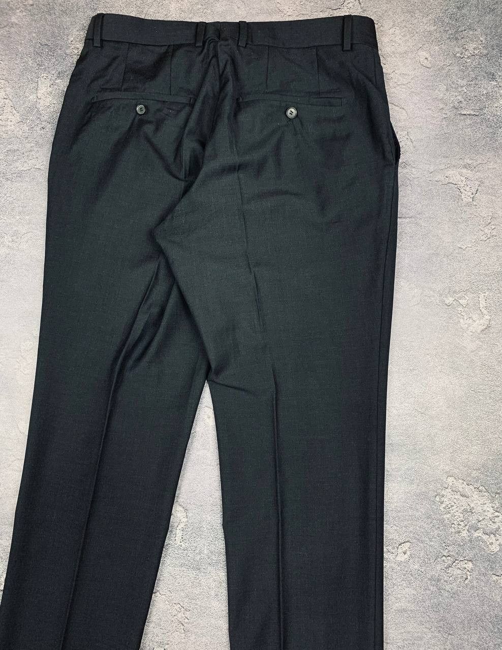 Hugo Boss Hugo Boss Men’s Dress Pants Size 48 32R Black Tailored Size US 32 / EU 48 - 13 Thumbnail