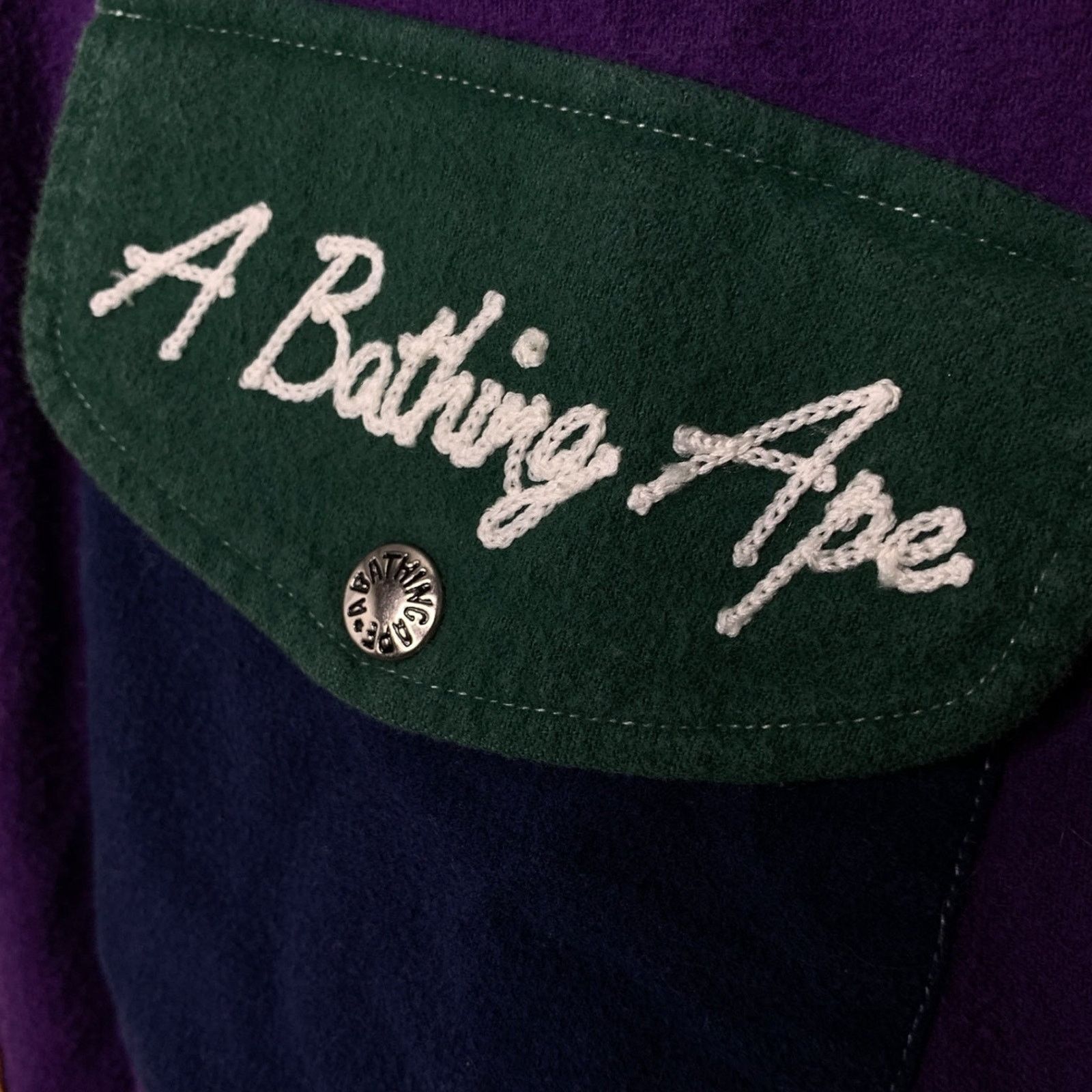 Bape Classics Crazy Camo Wool Long Sleeve Button-Down Shirt Size US M / EU 48-50 / 2 - 4 Thumbnail