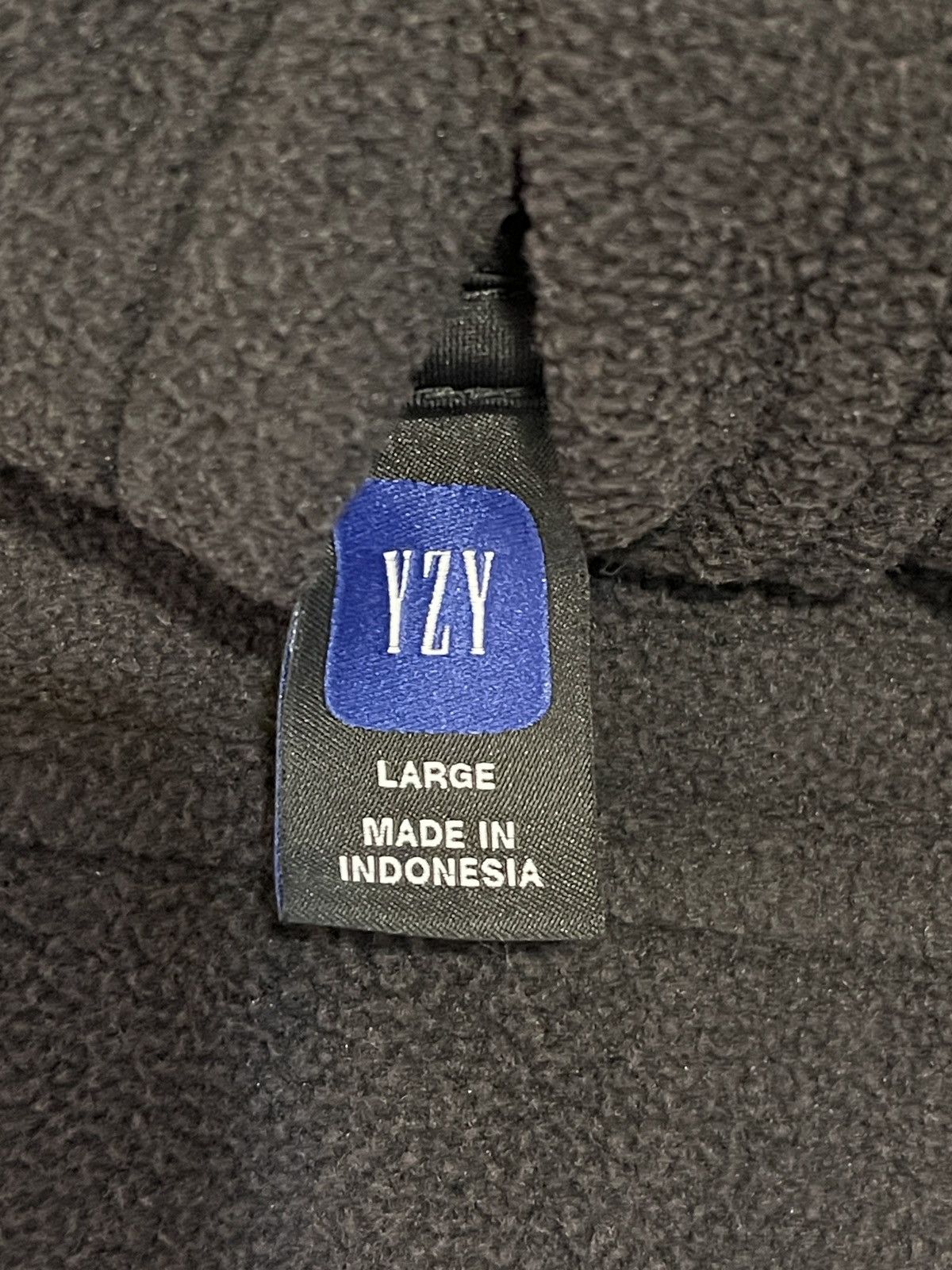 Gap × Kanye West × Yeezy Yeezy Gap Polar Fleece Hoodie Black Size US L / EU 52-54 / 3 - 4 Thumbnail