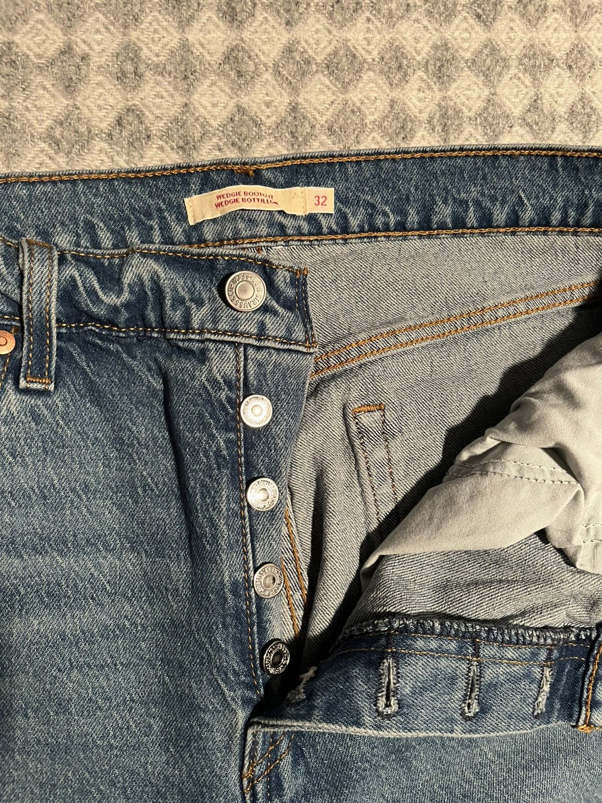 Levi's Levi’s Wedgie Bootcut W32 Size US 32 / EU 48 - 3 Thumbnail