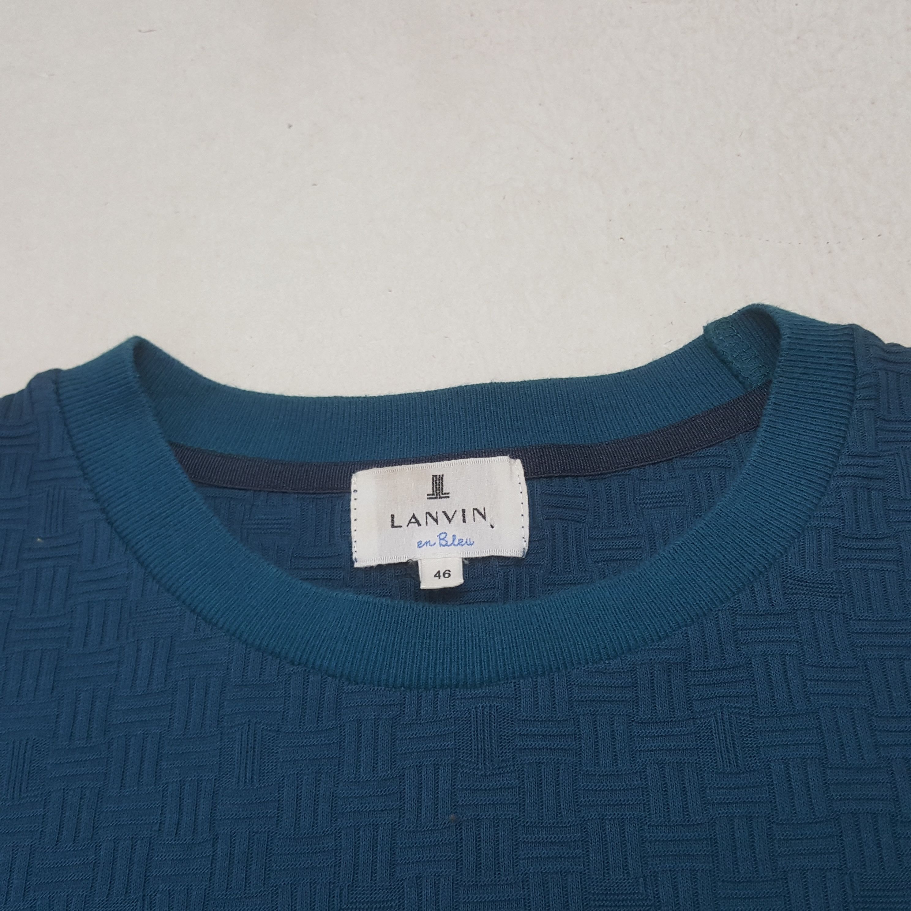 Lanvin Vintage Lanvin Japanese Plain Tshirt RR26 Size US M / EU 48-50 / 2 - 5 Thumbnail