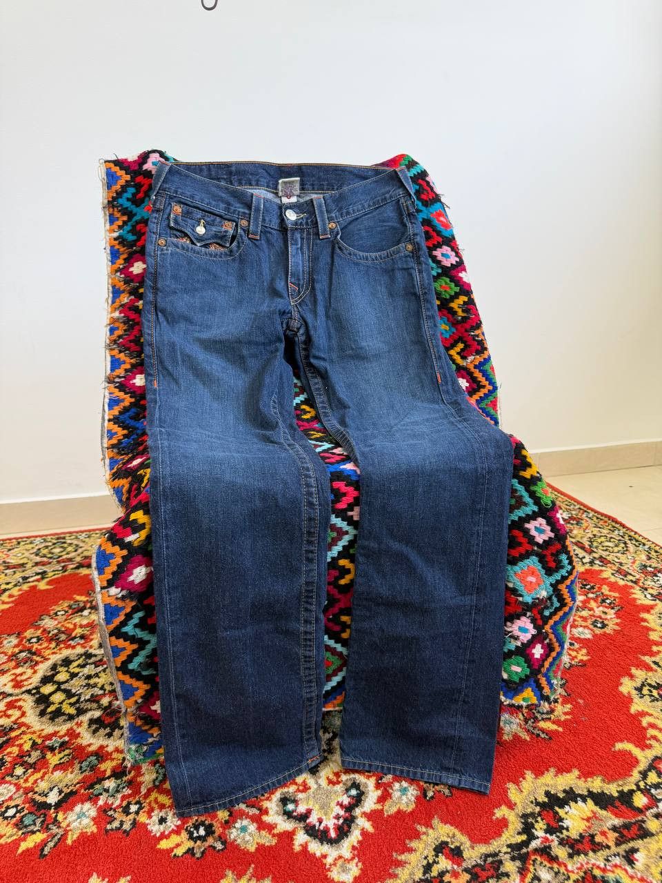 True Religion Vintage Y2K True Religion Jeans Baggy Denim Size US 32 / EU 48 - 10 Thumbnail