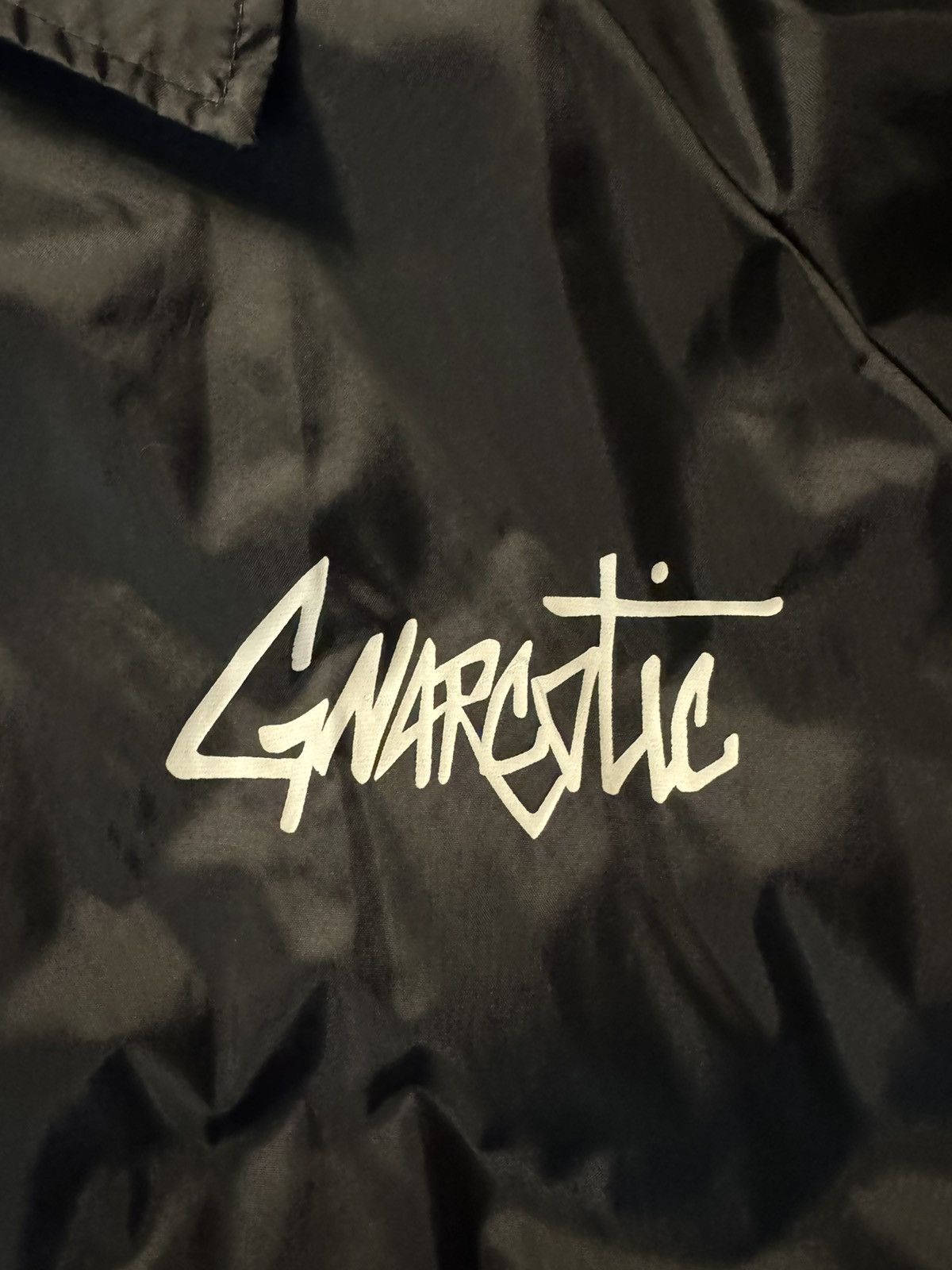 Gnarcotic Gnarcotic Black Coaches Jacket Windbreaker Size US L / EU 52-54 / 3 - 3 Thumbnail