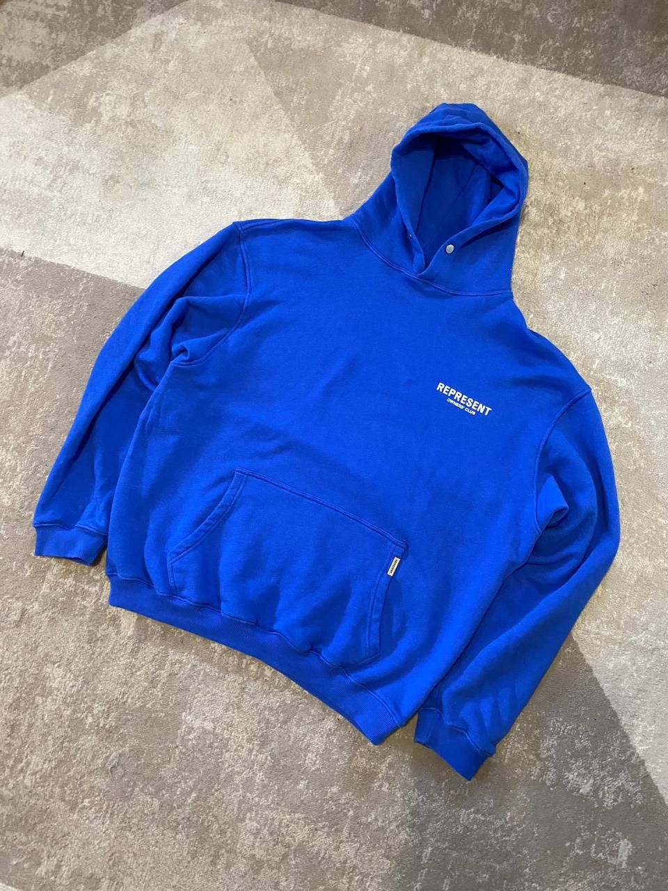 Represent Clo. Represent Owner Club Blue oversize Hoodie men’s X-Large Size US XL / EU 56 / 4 - 1 Thumbnail
