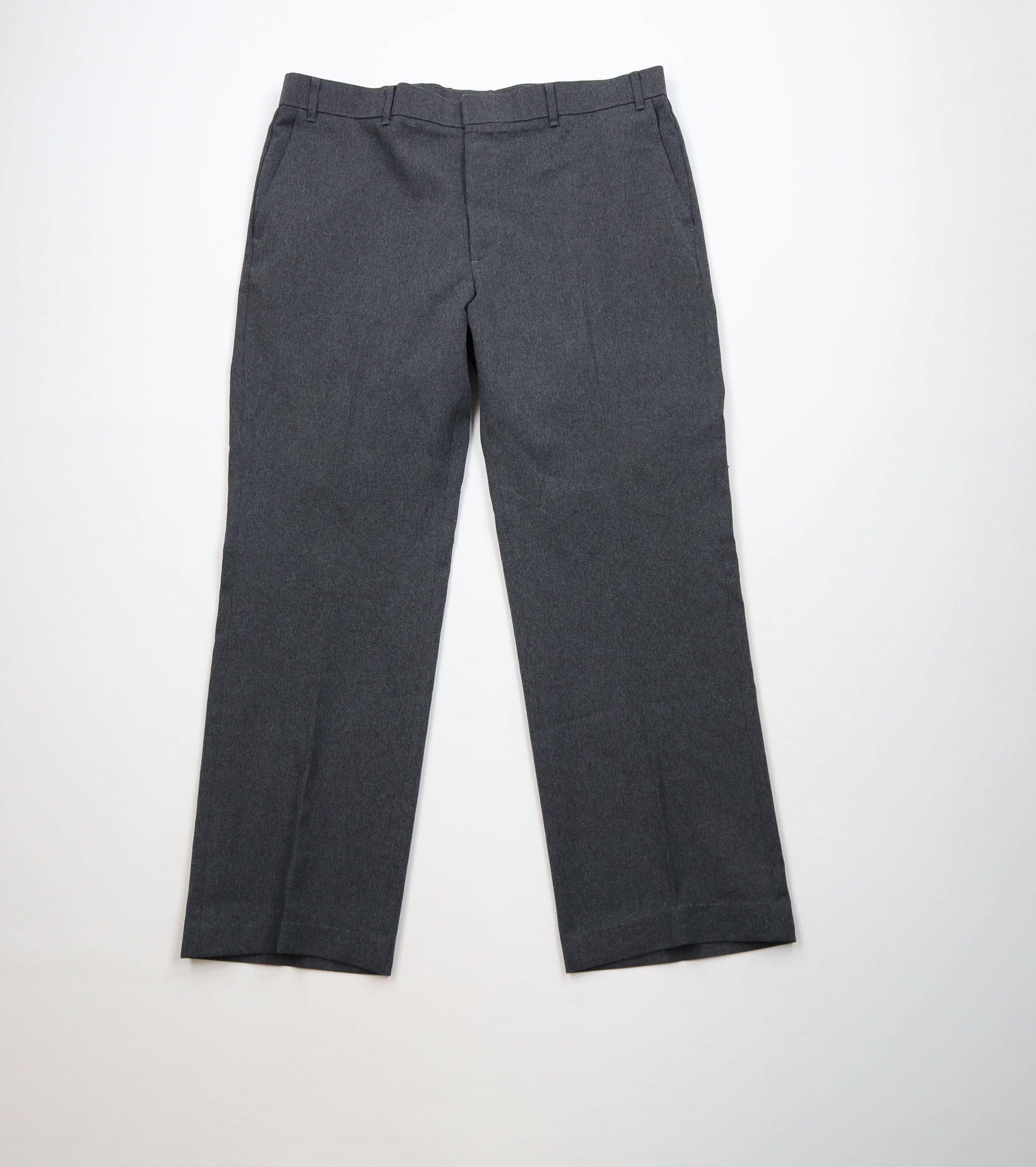 Levi's Vintage 70s Levis Wide Leg Bell Bottoms Chino Pants Gray USA Size US 38 / EU 54 - 1 Thumbnail
