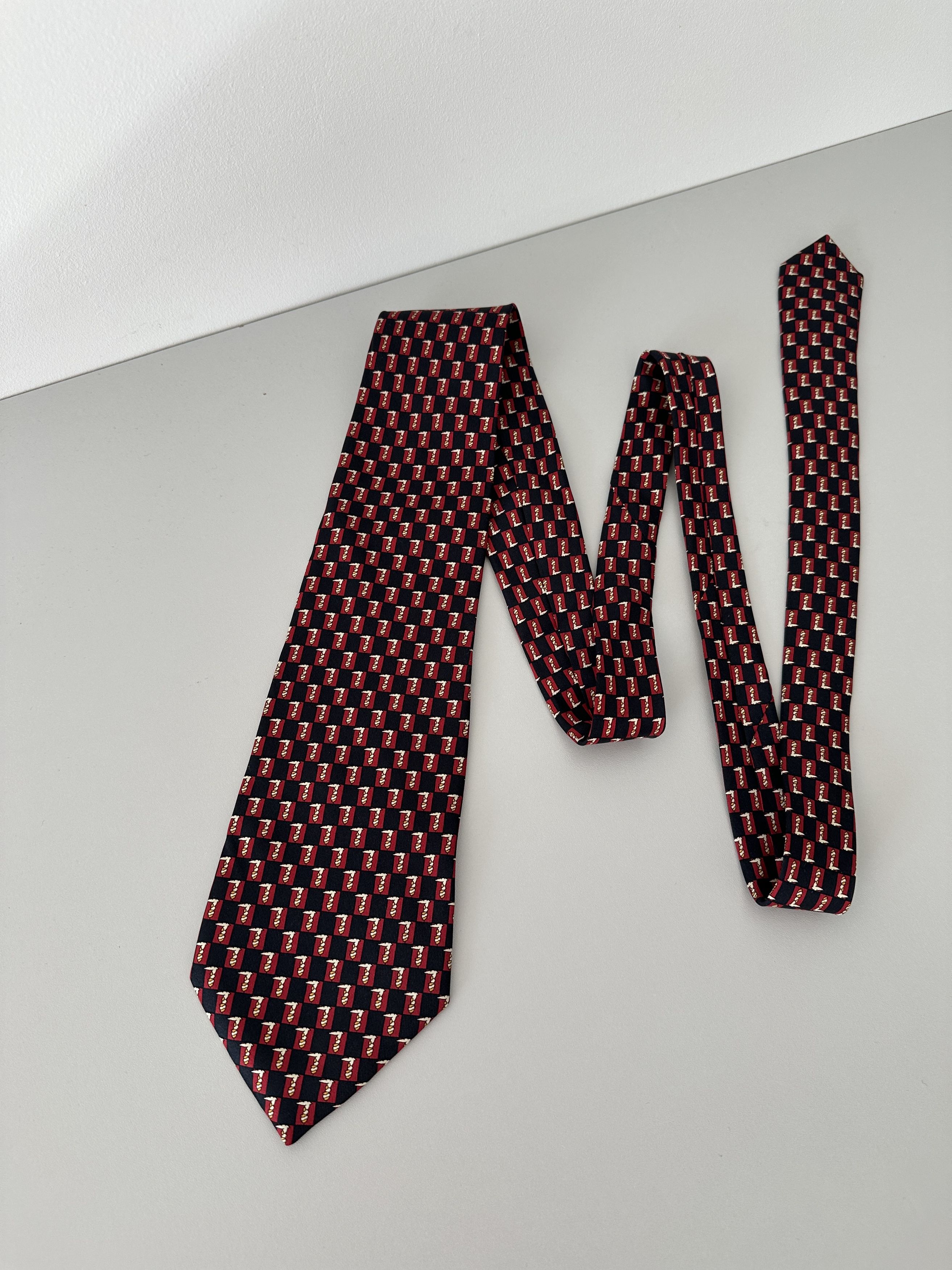 Trussardi Trussardi Silk Tie Size ONE SIZE - 1 Thumbnail