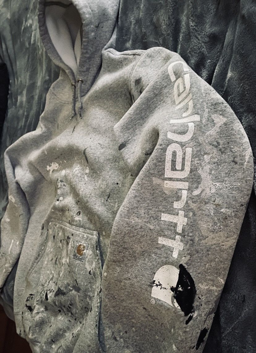 Carhartt Carhartt paint splatter hoodie Size US L / EU 52-54 / 3 - 2 Thumbnail