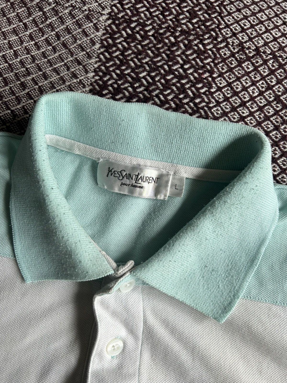 Vintage Vintage Polos T-shirt Yves Saint Laurent Luxury Item Size L Size US L / EU 52-54 / 3 - 7 Thumbnail