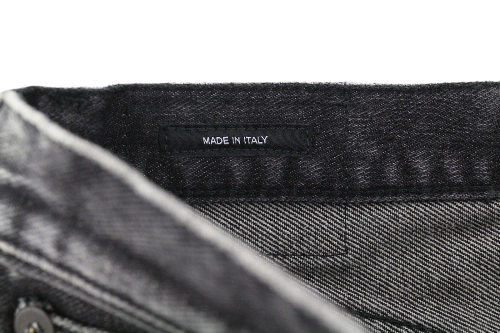 R13 COURTNEY SLIM 27 Everit Black Faded Cropped Distress 86493 Size 27" / US 4 / IT 40 - 10 Thumbnail