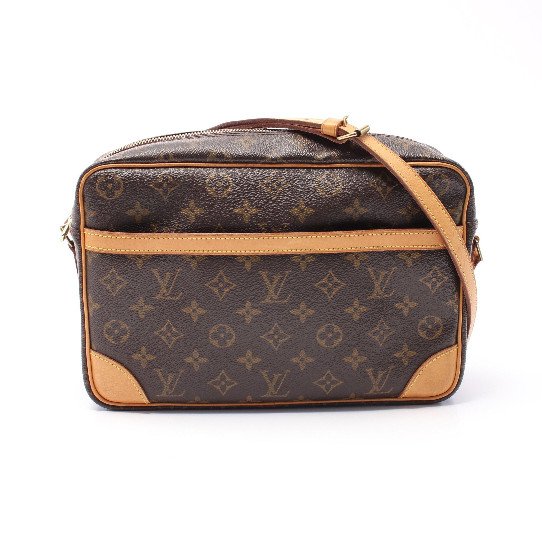 Louis Vuitton Louis Vuitton Trocadero 30 Monogram Shoulder Bag Leather Brown Size ONE SIZE - 1 Thumbnail