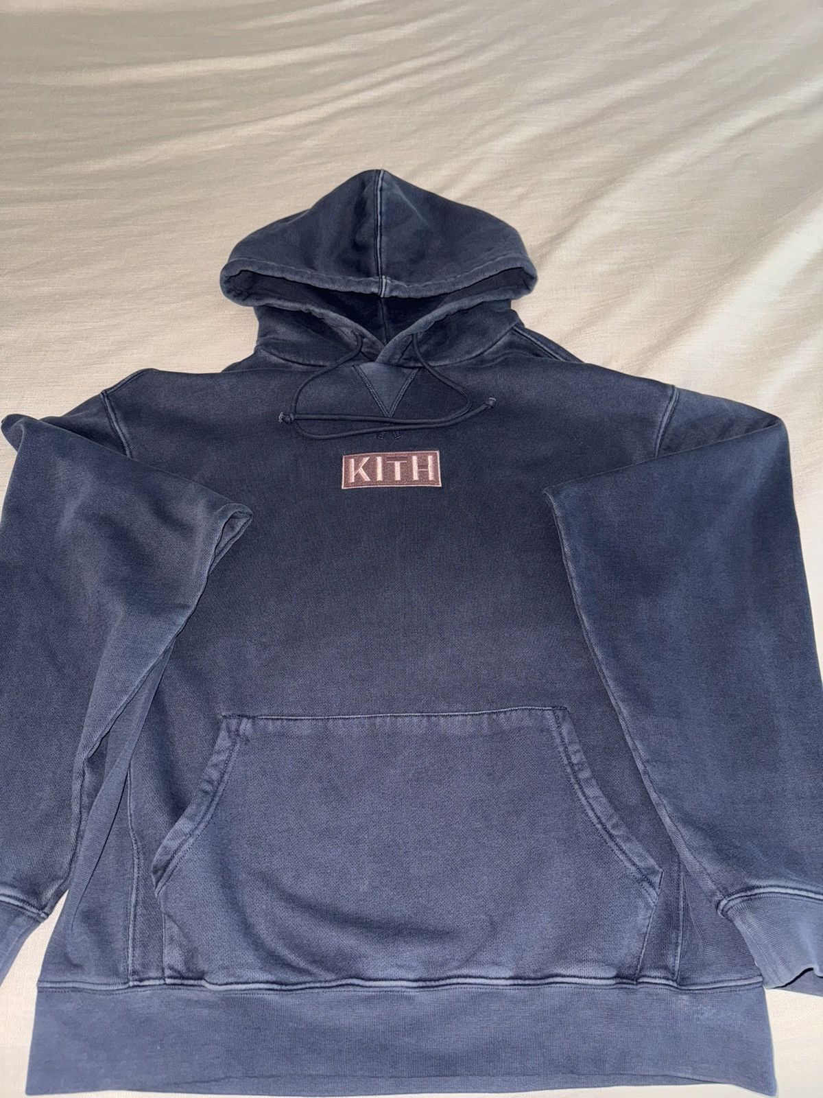 Kith Kith Williams 3 Hoodie Shark Navy Blue Large Men | Grailed