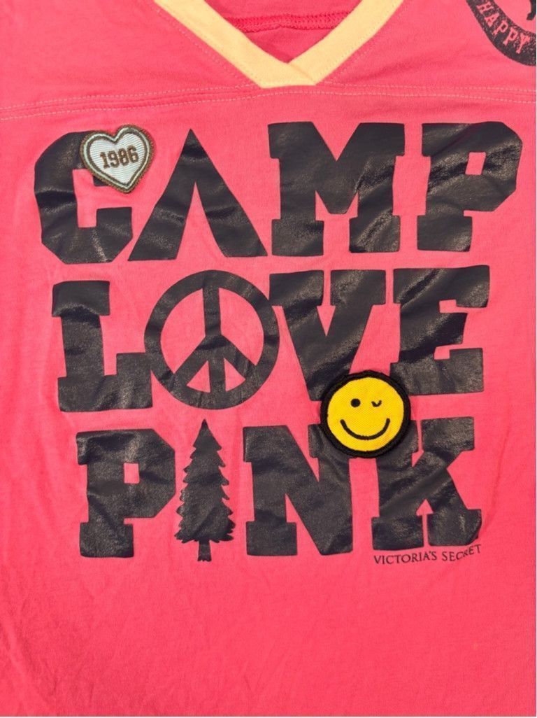 Pink Women's PINK V-neck T-Shirt, Size M, Pink Size L / US 10 / IT 46 - 1 Thumbnail