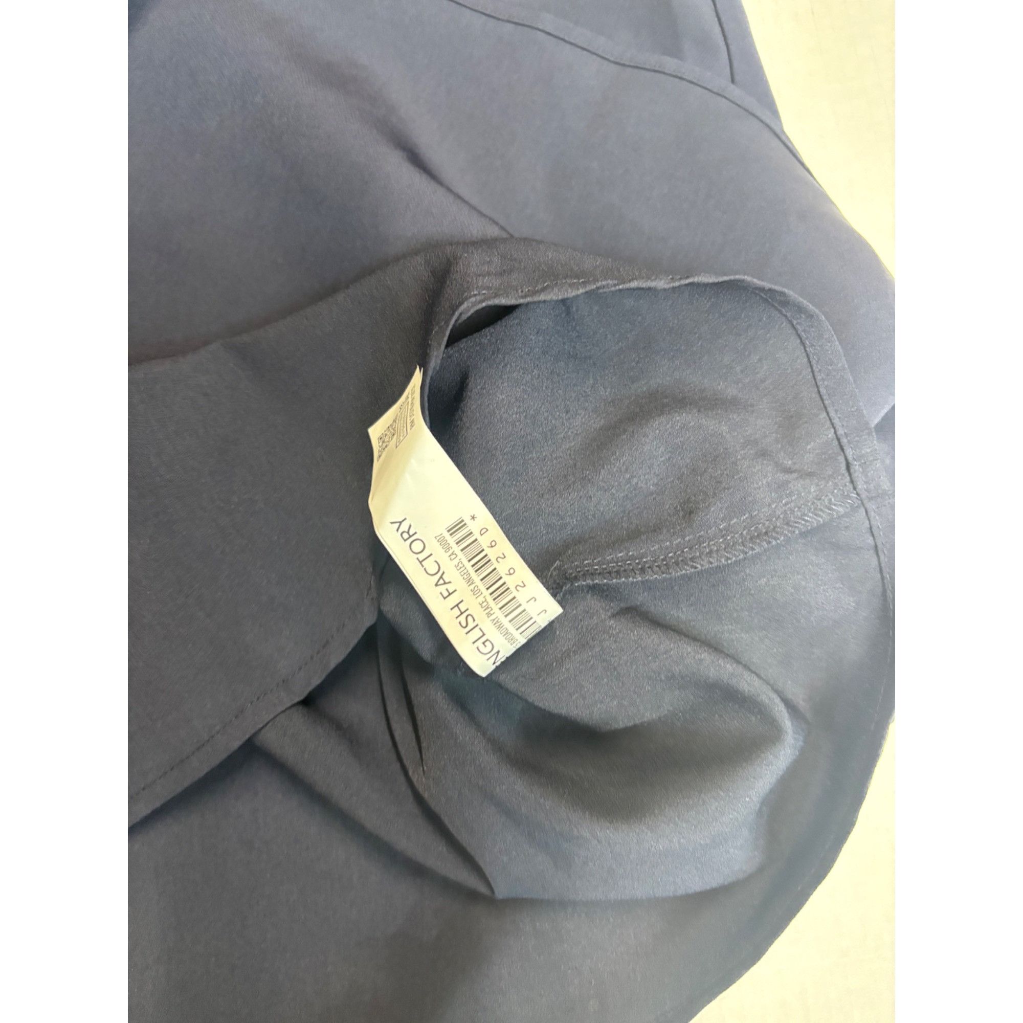 English Factory English Factory Multicolor Lined Ruffle Shift Dress, Navy, S Size S / US 4 / IT 40 - 13 Thumbnail