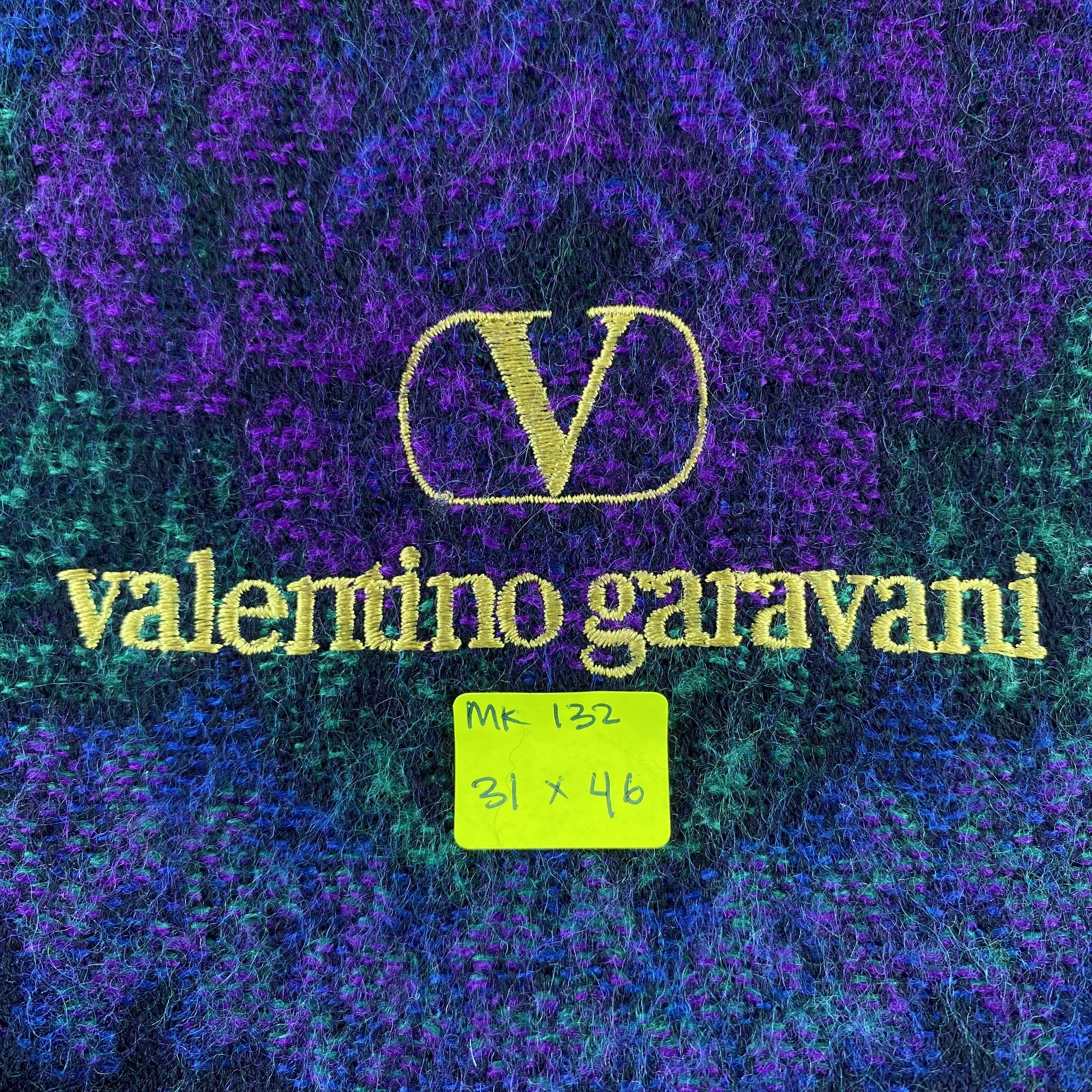 Valentino × Vintage Valentino Garavani Flora Scarf Neck Wrap Big Size Muffler Size ONE SIZE - 5 Thumbnail