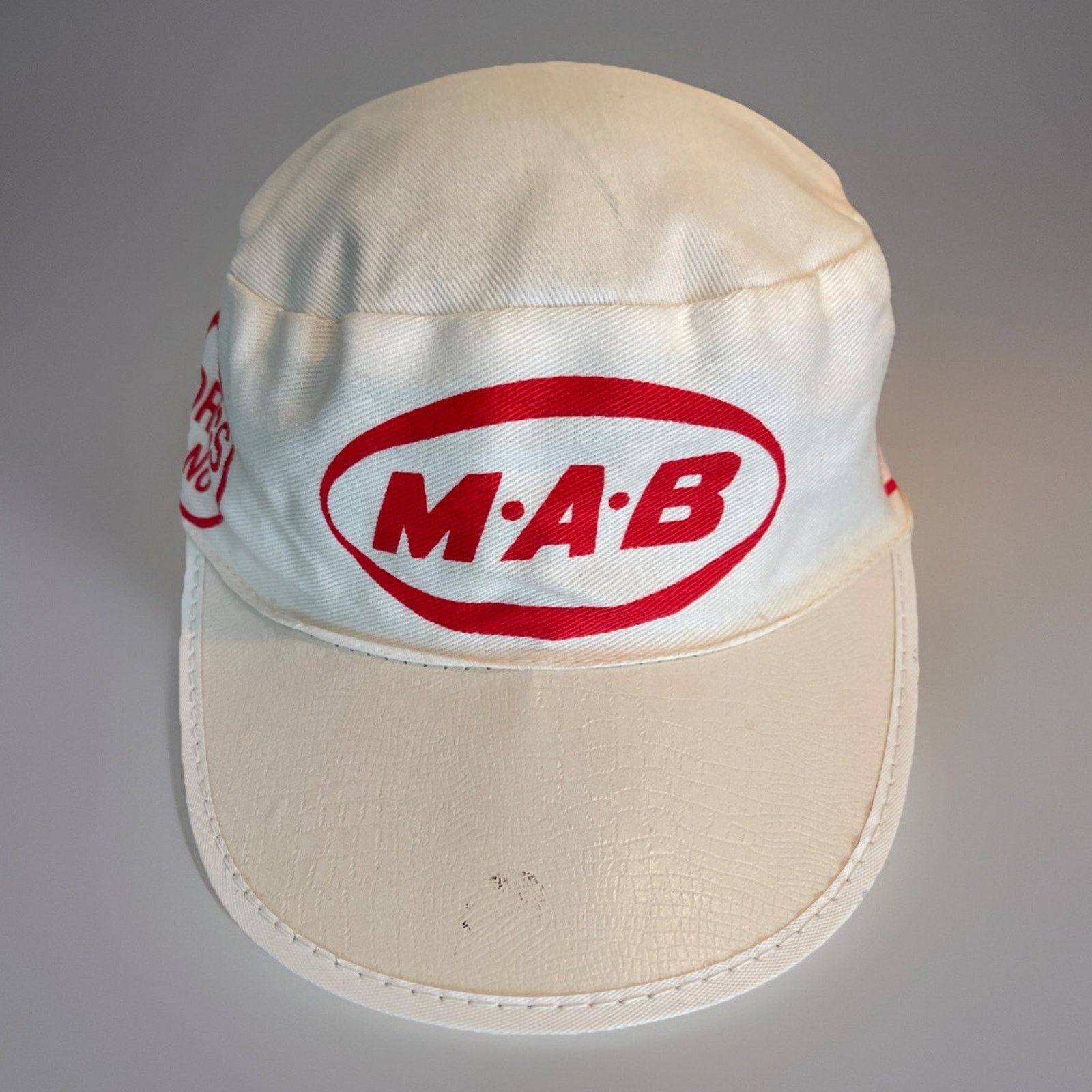 Vintage 80s MAB Paint Painters Cap OSFM Gator Brim Say No To Drugs 2 Size ONE SIZE - 1 Thumbnail