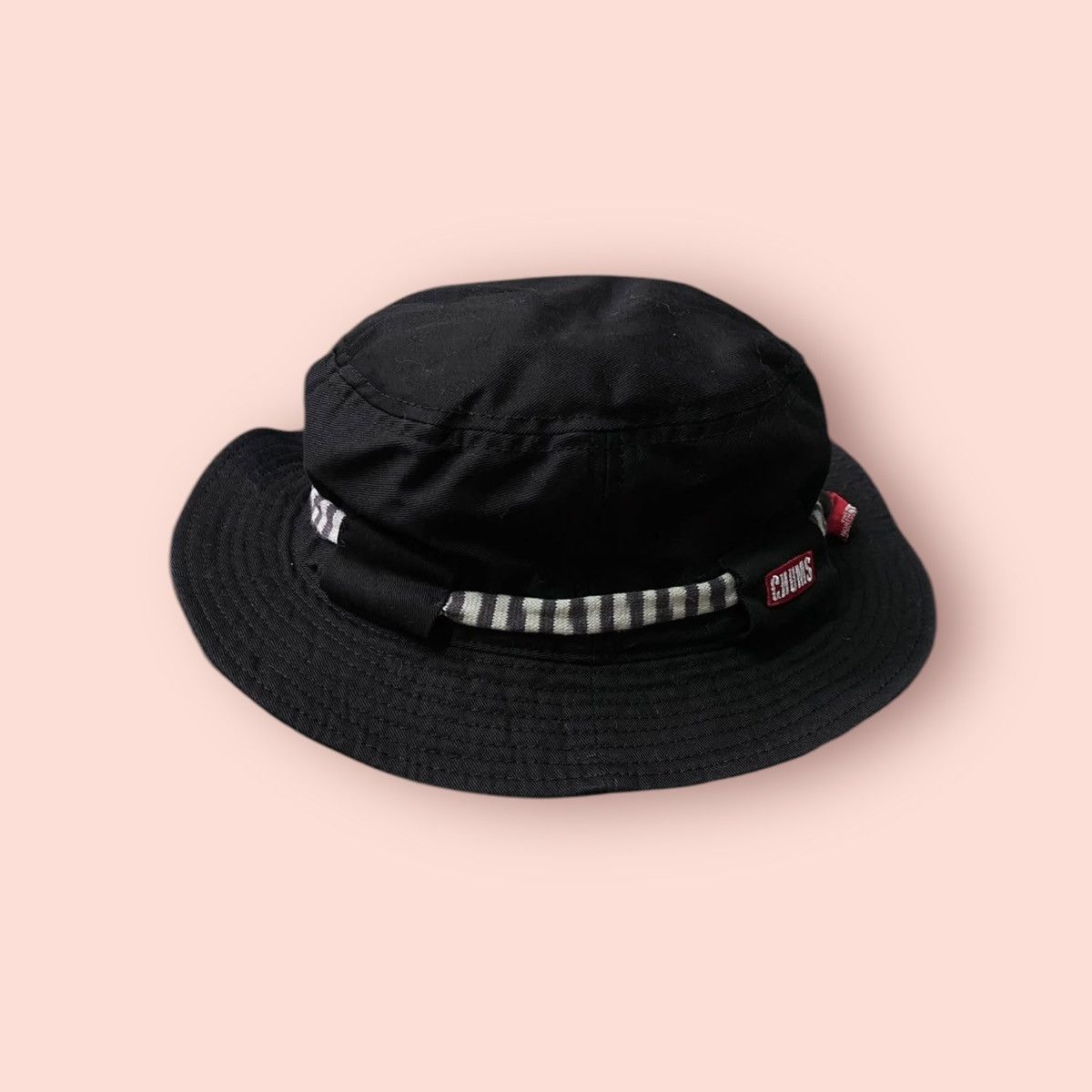 Chums × The North Face VINTAGE CHUMS X THE NORTH FACE -BLACK OUTDOOR BUCKET HAT Size ONE SIZE - 2 Thumbnail
