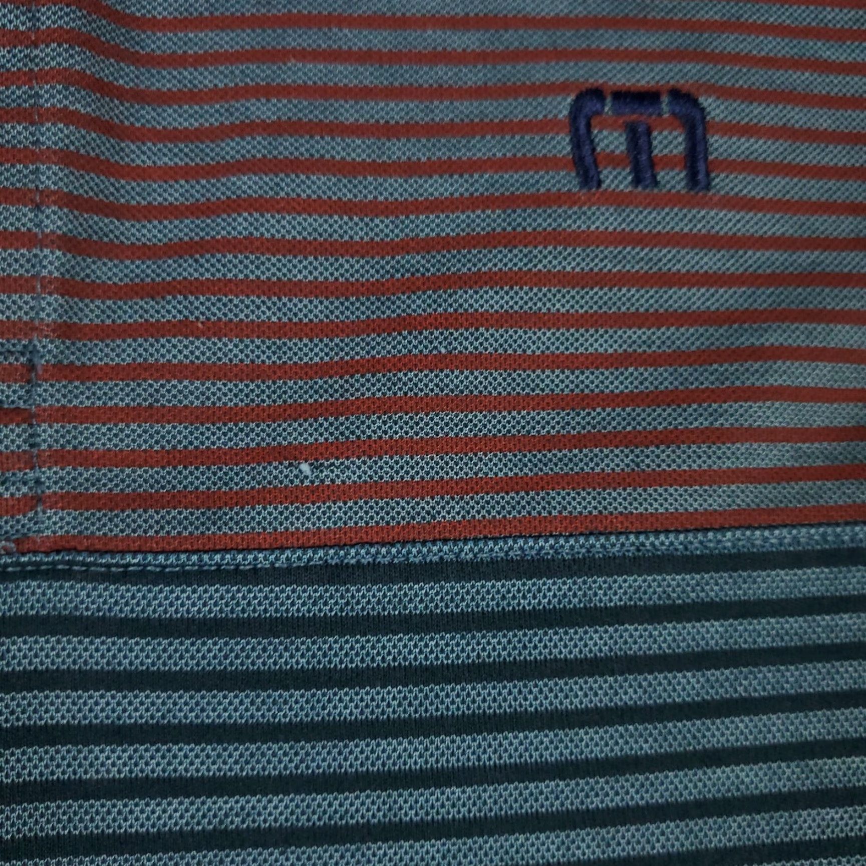 TravisMathew Travis Mathew Polo Shirt Mens Size Small Blue Striped Golf Casual Short Sleeve Shirt Size US S / EU 44-46 / 1 - 3 Thumbnail