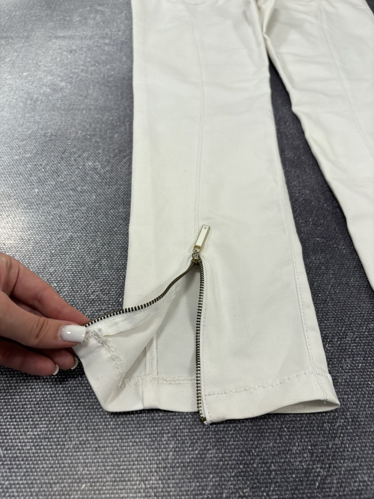 Roberto Cavalli Roberto Cavalli Women’s Bottoms Zip White Luxury Pants Size 32" / US 10 / IT 46 - 15 Thumbnail