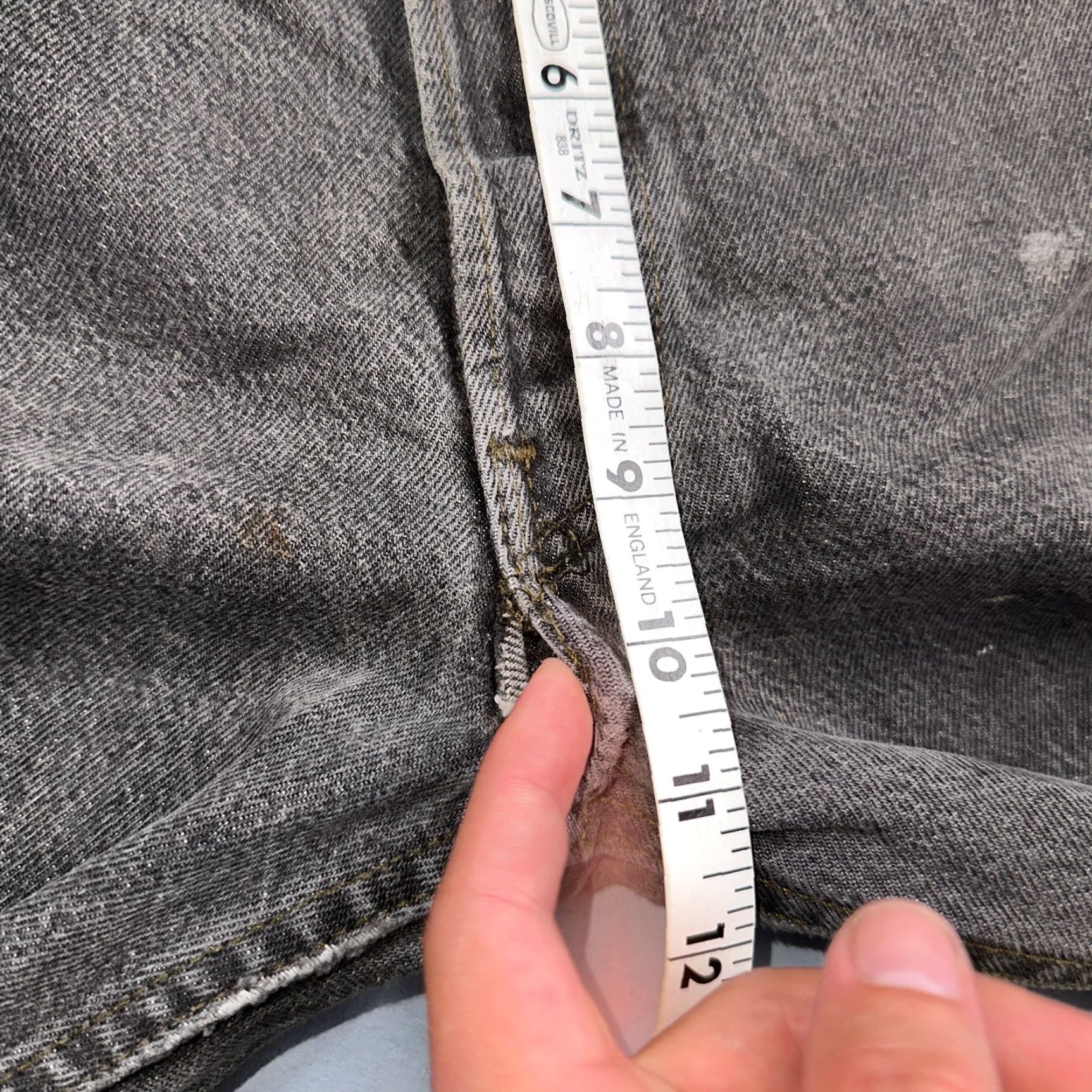 Levi's VINTAGE Levi's 501 Jeans Men 36x32 Straight Leg 80s USA Gray Light Wash Denim Classic Size US 36 / EU 52 - 7 Thumbnail