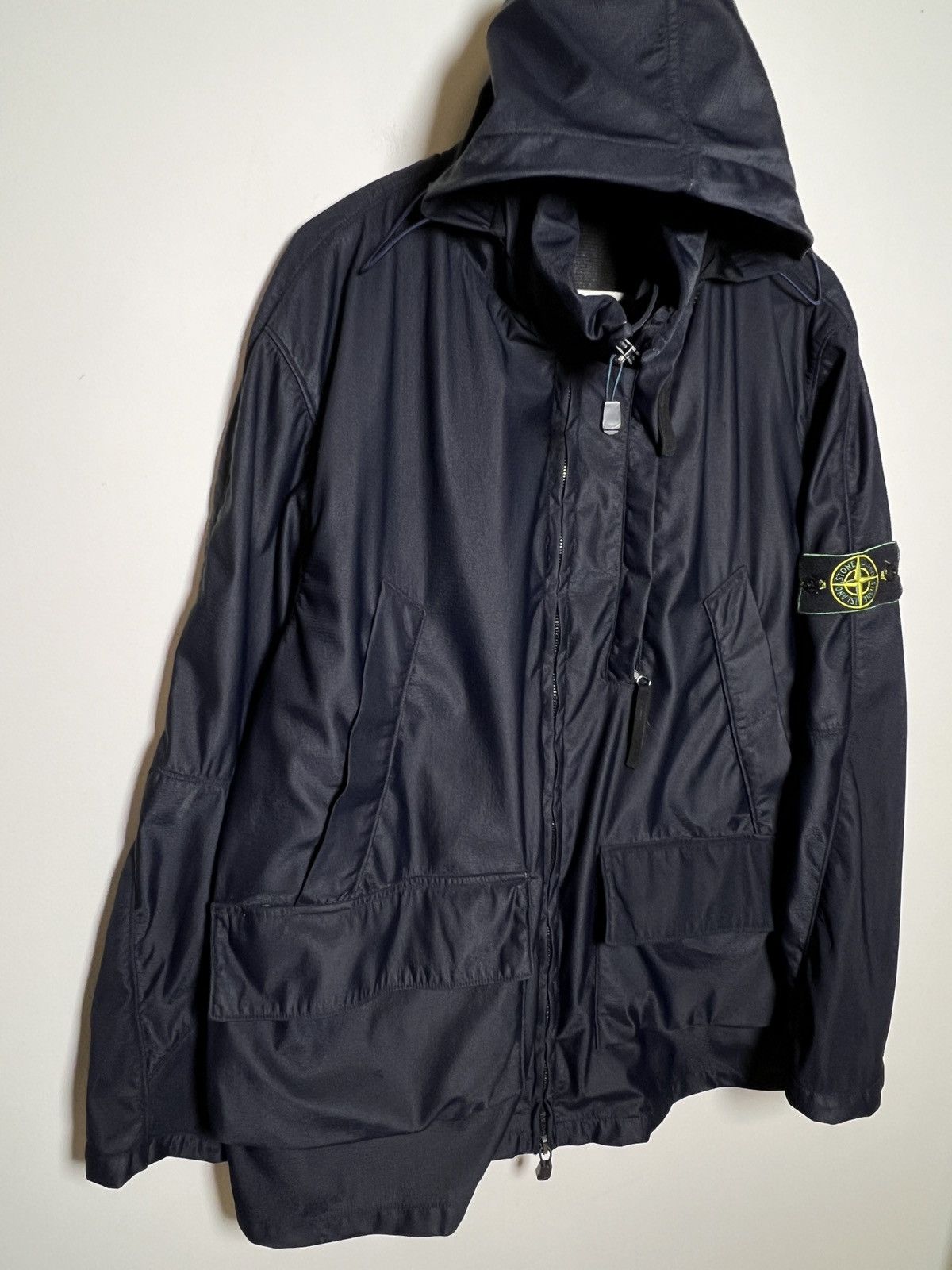 Stone Island stone island parka shimmer nylon jacket y2k Size US L / EU 52-54 / 3 - 9 Thumbnail