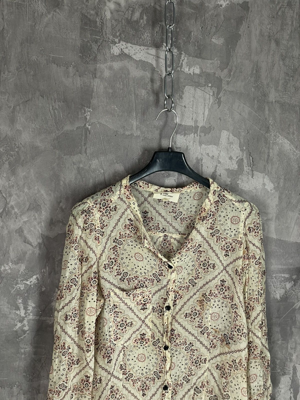 Isabel Marant Etoile Vintage Isabel Marant Avant Garde Button Up Shirt Size S / US 4 / IT 40 - 6 Thumbnail