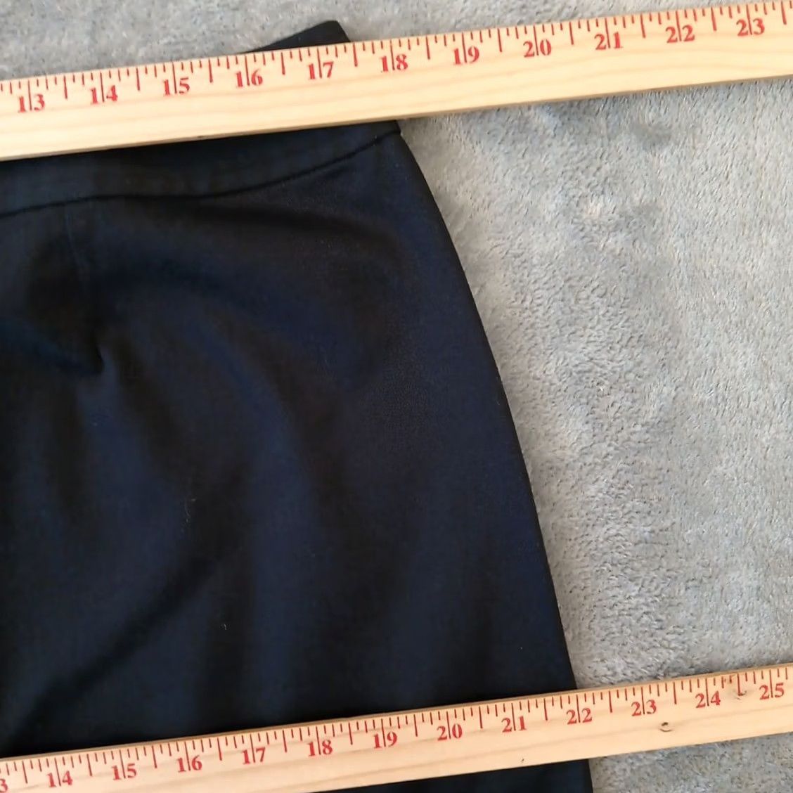 Pendleton Pendleton Skirt Knee Length Black Cotton Blend Size 16P 10 Regular Slit Pencil Women Vintage No N/A Size 32" / US 10 / IT 46 - 3 Thumbnail