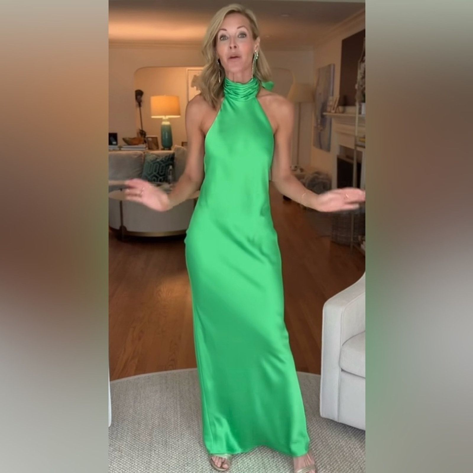 Ramy Brook NWT Ramy Brook $645 Tatiana Green Dress Size 16 Size XXL / US 16-18 / IT 52-54 - 2 Thumbnail