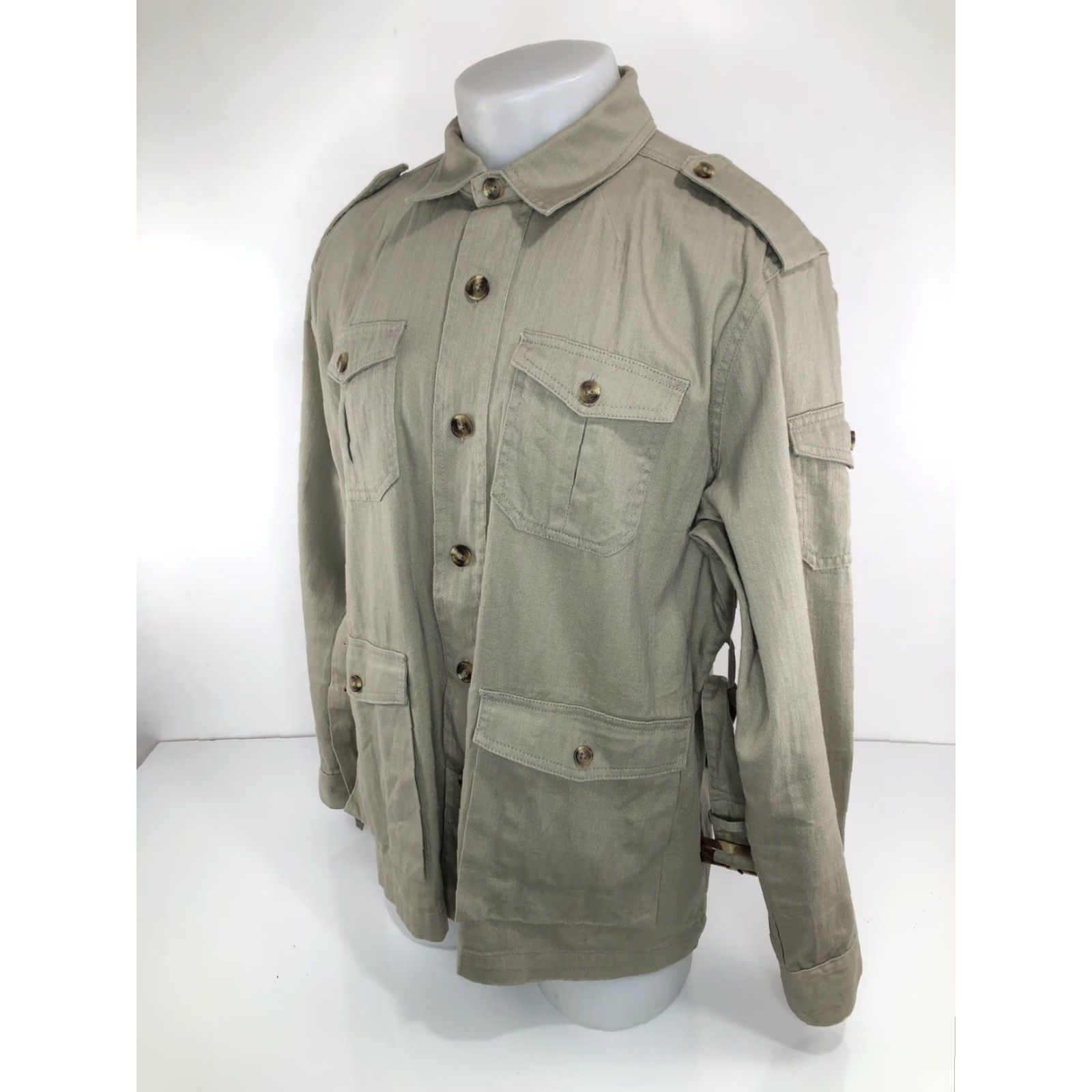 Pendleton VINTAGE Pendleton Shirt Jacket Belted Beiges L Mens Long Sleeve Size L Size US L / EU 52-54 / 3 - 3 Thumbnail