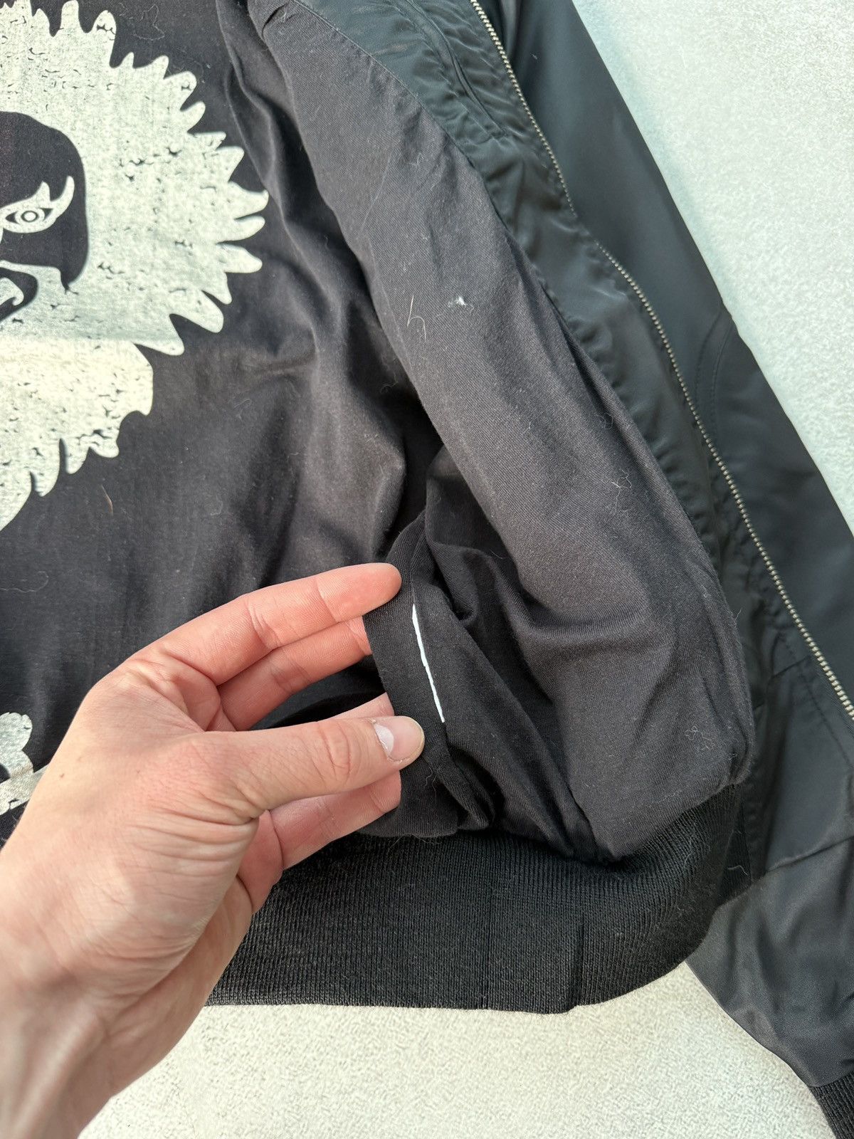 Diesel Vintage Diesel Bomber Jacket Nylon Logo Y2K Military Style Size US M / EU 48-50 / 2 - 7 Thumbnail