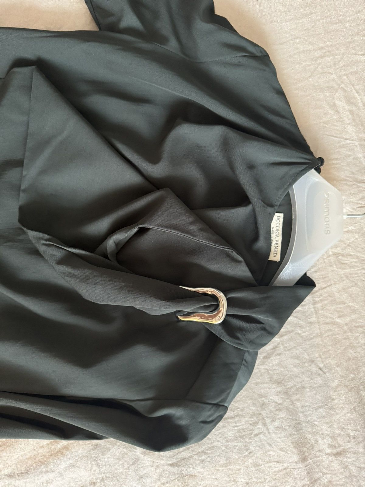 Bottega Veneta Brand new $3,5k Bottega Veneta green wrap dress silver Size XXS / US 00 / IT 34 - 7 Thumbnail