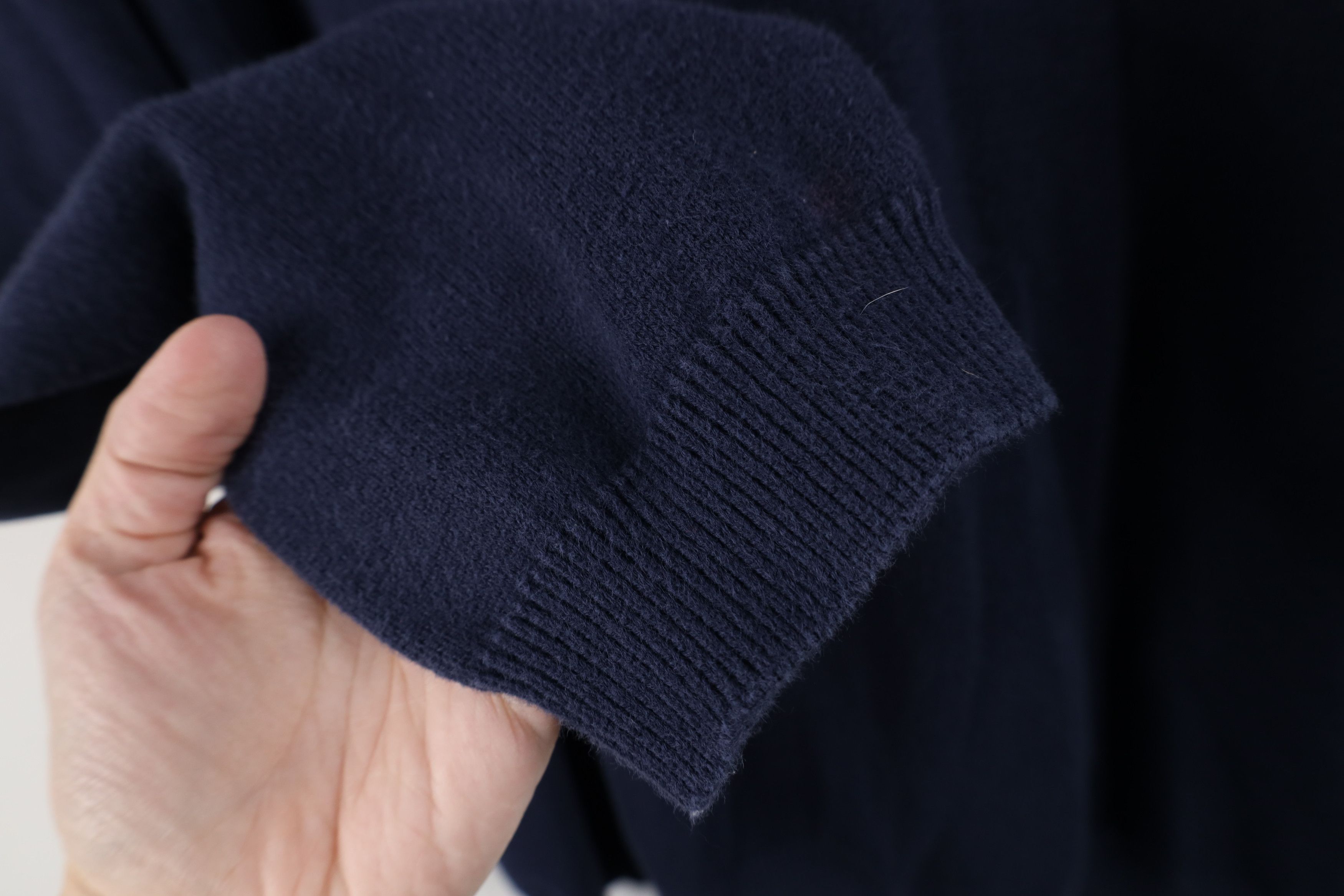 Eddie Bauer Vintage Eddie Bauer Blank Cotton Knit Collared Sweater Blue Size US M / EU 48-50 / 2 - 7 Thumbnail