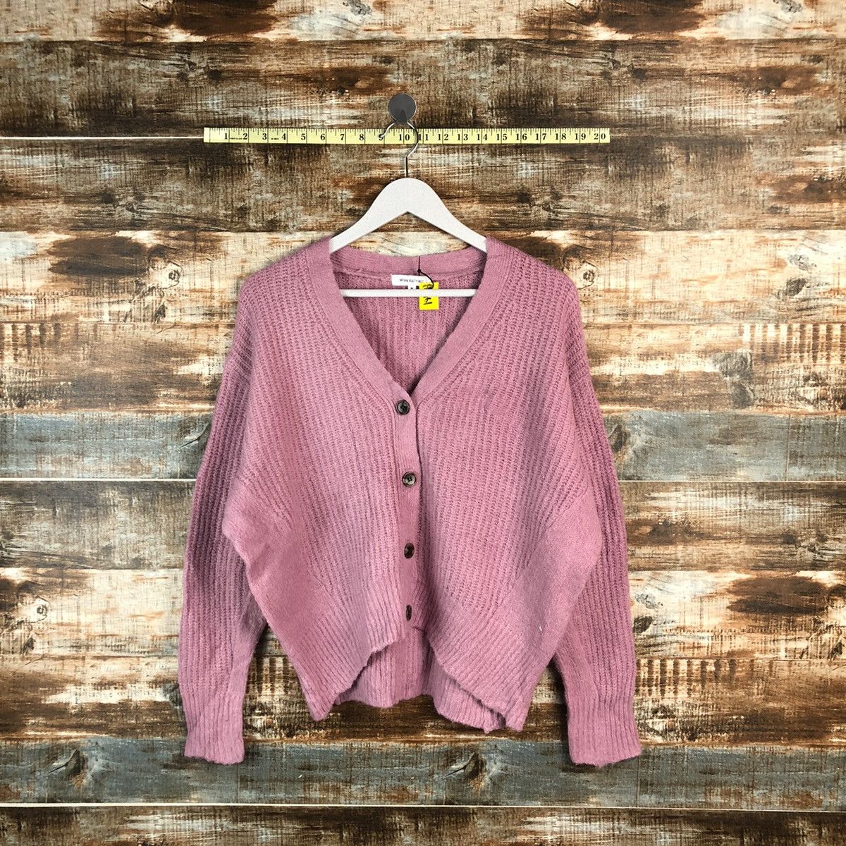 Natural Beauty Basic Pink Cardigan Knitwear #A1961