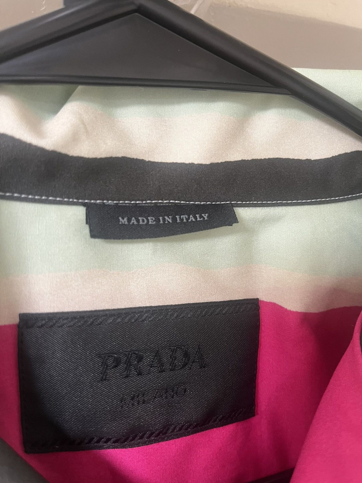 Prada Prada Shirt Sz L Size US L / EU 52-54 / 3 - 3 Thumbnail
