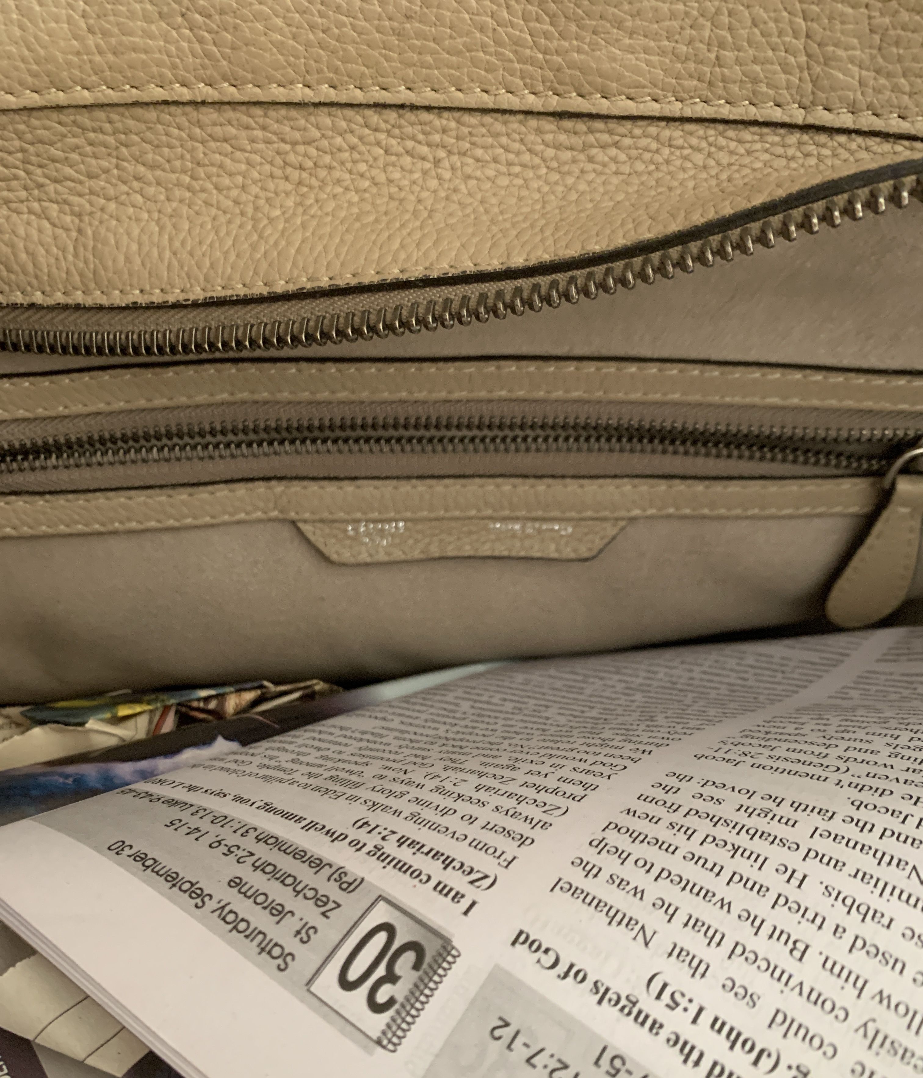 Celine CELINE MINI LUGGAGE TAUPE LEATHER Size ONE SIZE - 7 Thumbnail