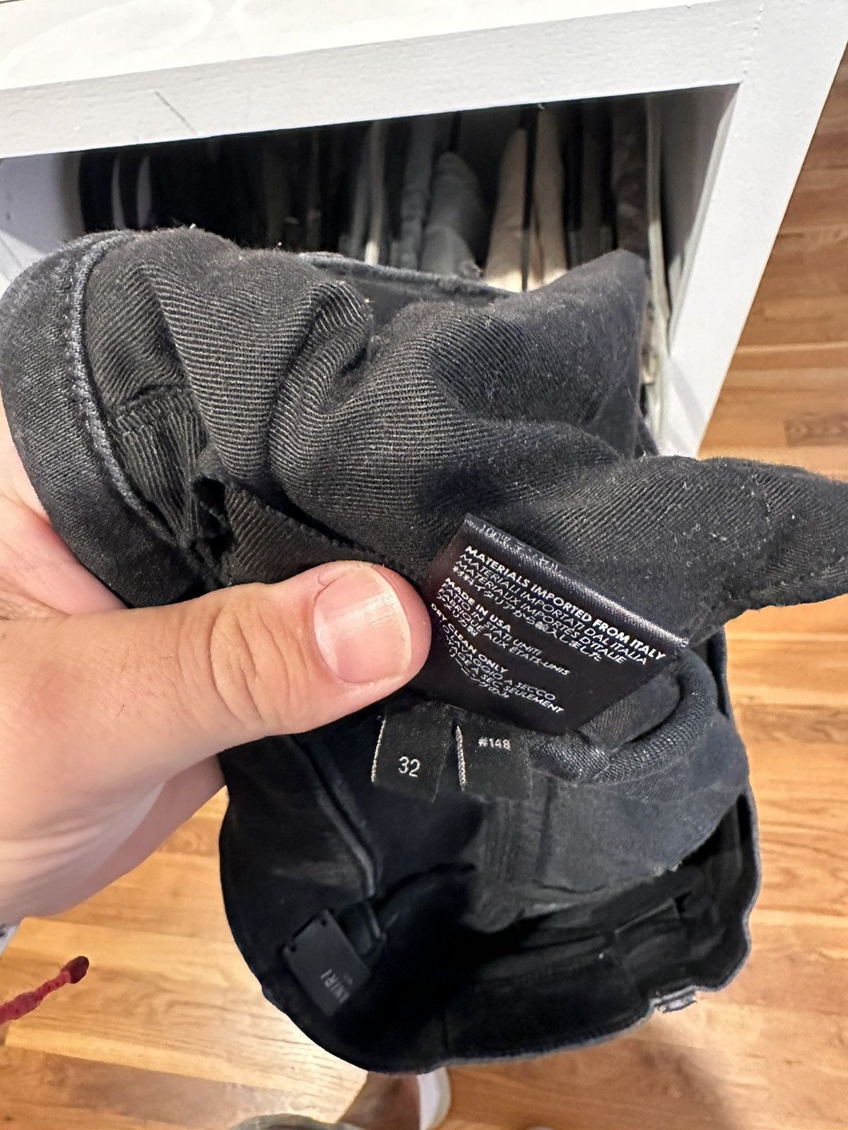 Amiri Amiri Black Biker Thrasher Jean Size US 32 / EU 48 - 13 Thumbnail