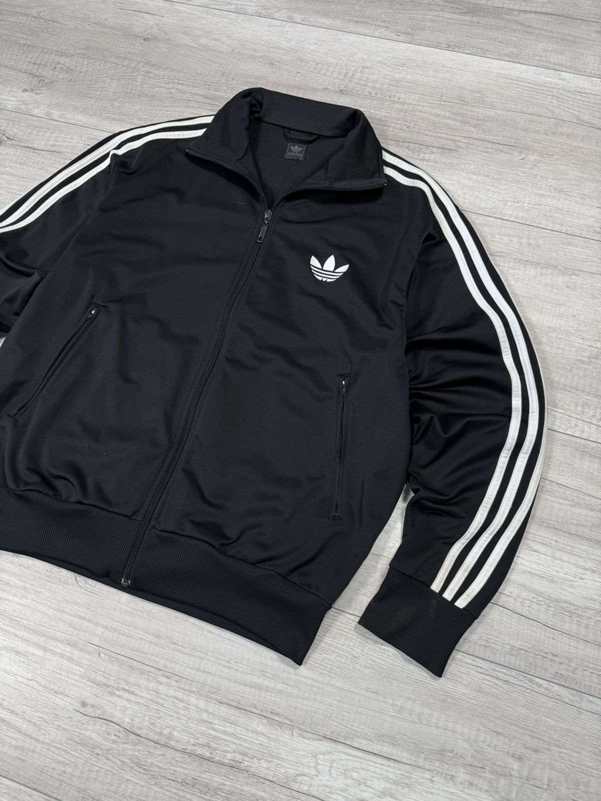 Adidas Vintage Adidas Originals Firebird Black Track Jacket Size US L / EU 52-54 / 3 - 2 Thumbnail