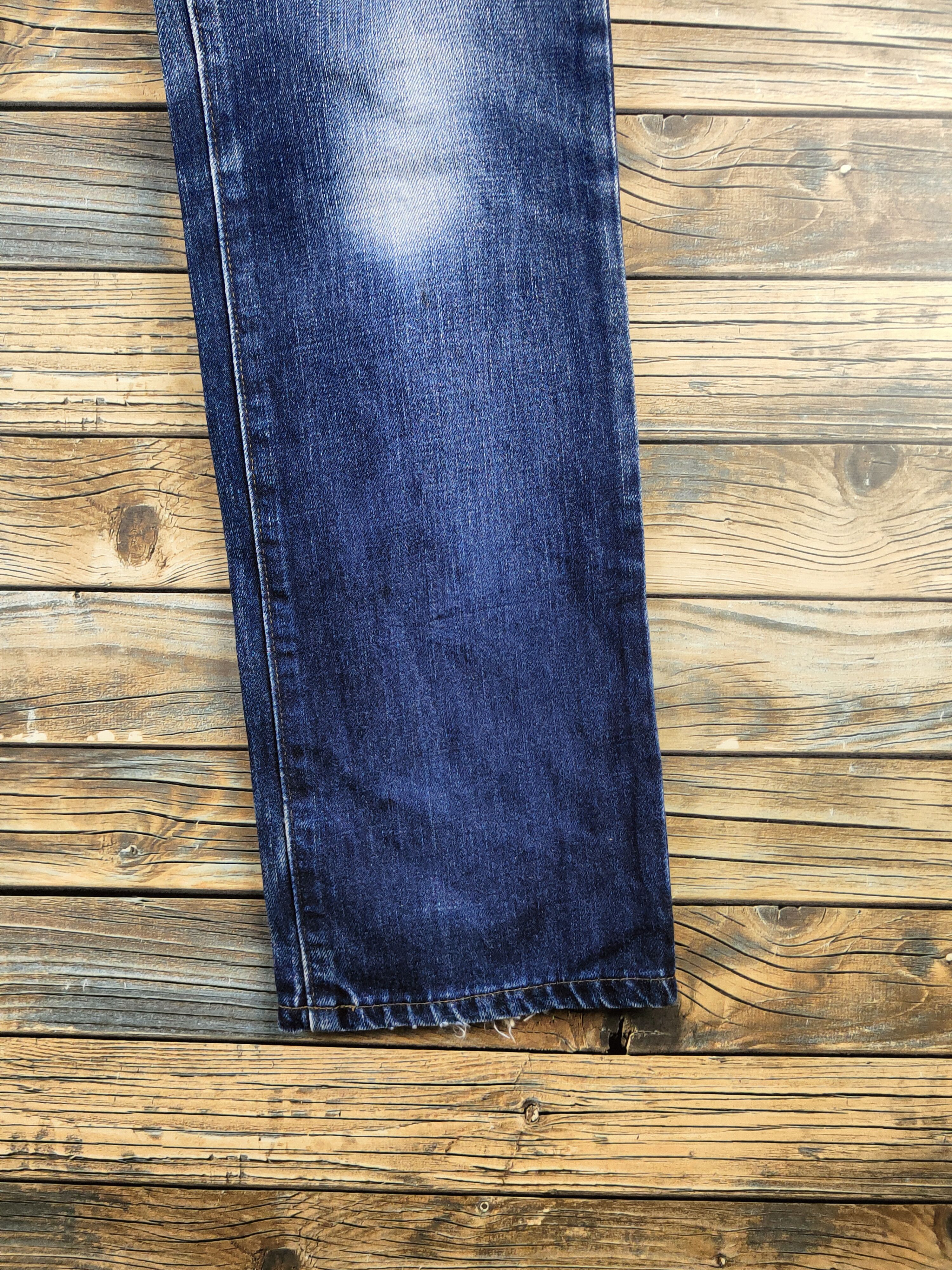 Margaret Howell DL Margaret Howell-Edwin Distressed Ripped Jeans #46-890 Size US 29 - 6 Thumbnail