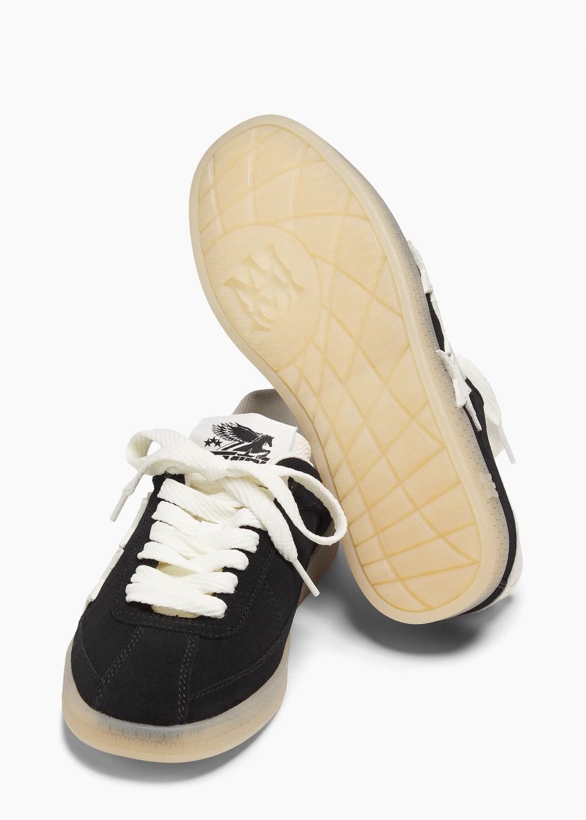 Amiri Amiri Pacific Star Leather Low-Top Sneakers Size US 10 / EU 43 - 4 Thumbnail