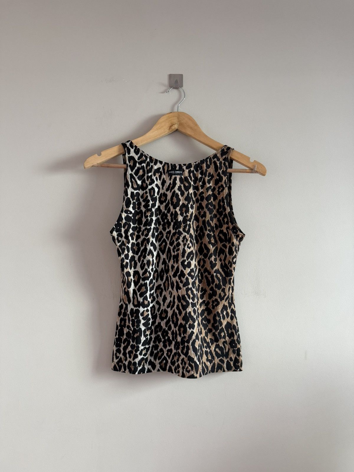 Dolce & Gabbana Vintage dolce & gabbana y2k hype streetwear leopard tank top Size M / US 6-8 / IT 42-44 - 6 Thumbnail