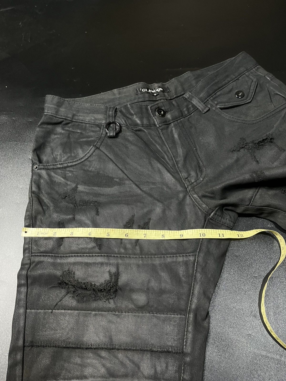 If Six Was Nine × Japanese Brand Japanese Glamoursim Distressed punk jeans Size US 30 / EU 46 - 11 Thumbnail