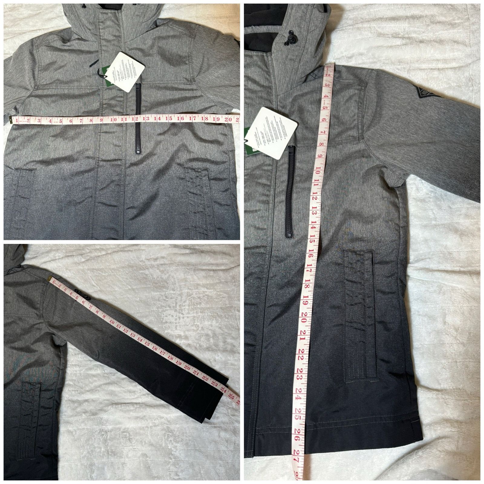 Hollister Hollister Fleece-Lined Jacket Windbreaker Grey Men's XS NWT Size US XS / EU 42 / 0 - 6 Thumbnail