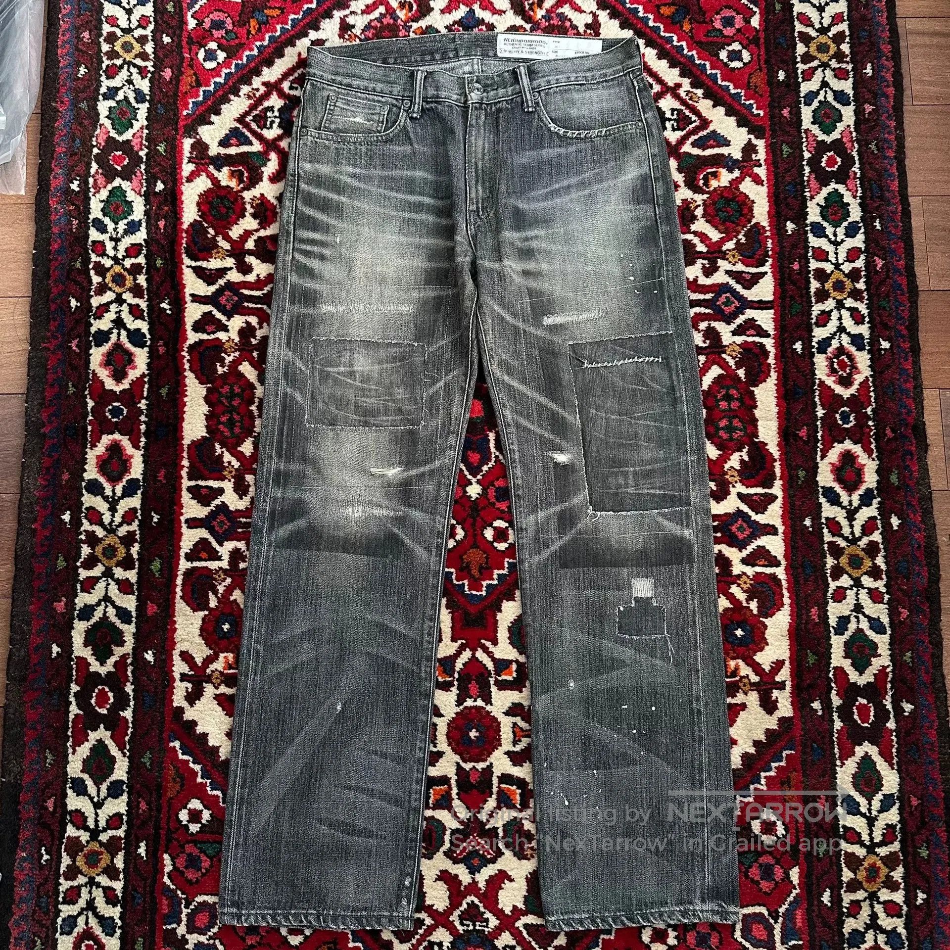 Neighborhood neighborhood rusted denim pants for men. Size US 34 / EU 50 - 1 Thumbnail