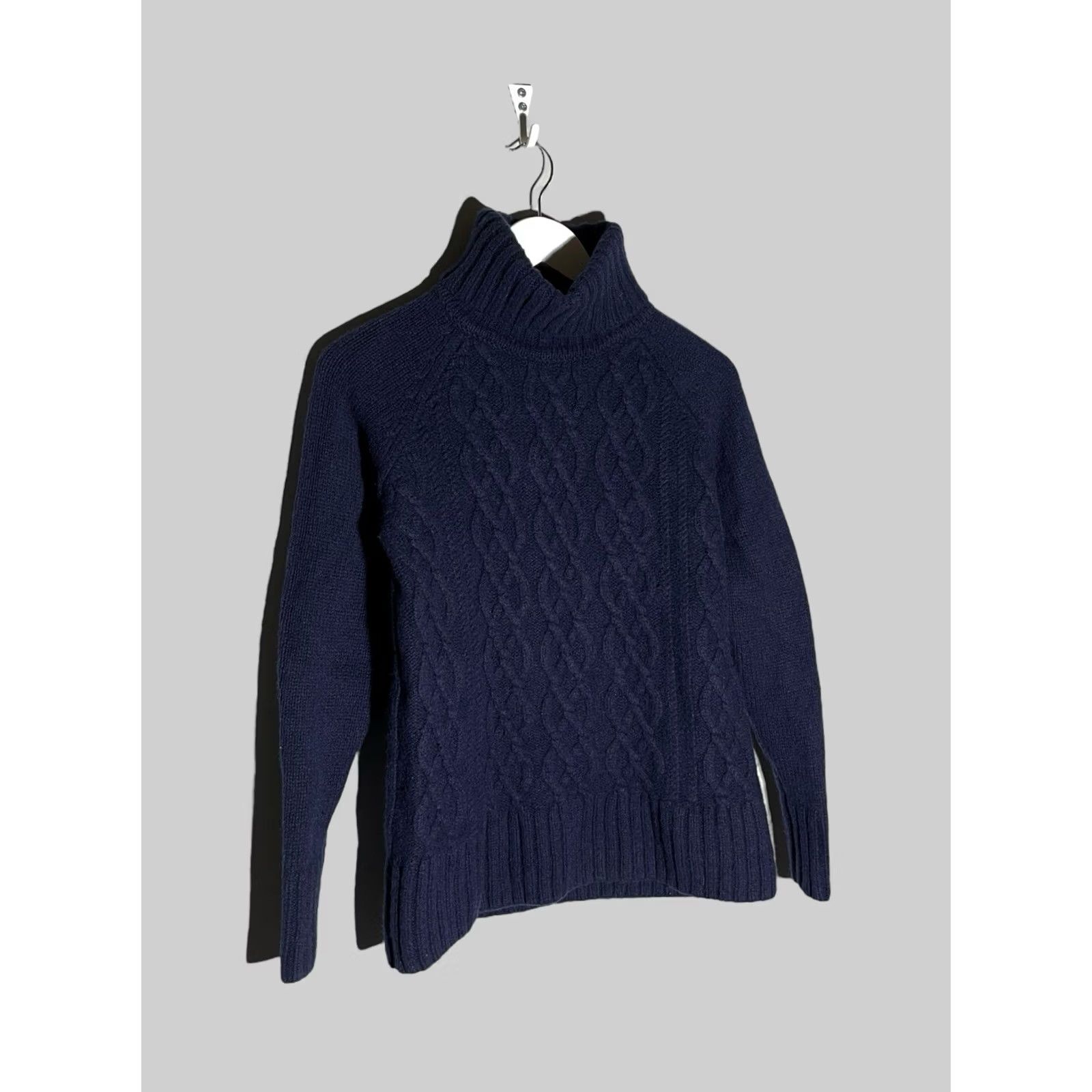 Vintage Fjallraven Sweater Womens Ovik Cable Knit Roll Pullover Jumper Size S / US 4 / IT 40 - 2 Thumbnail