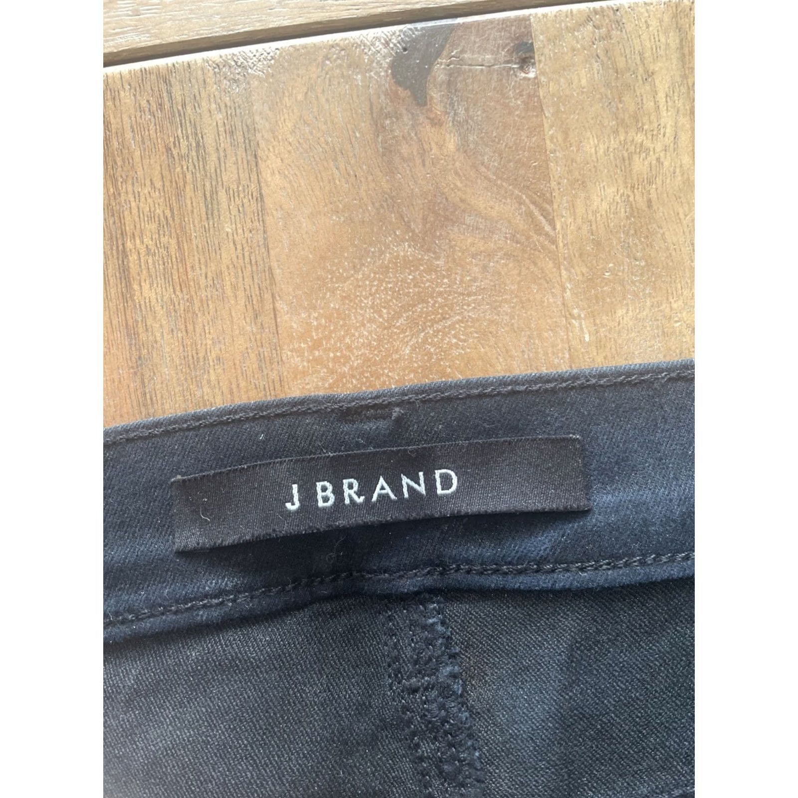 J Brand J Brand Super Skinny Bronze Coated Jeans Women 28 Regular Rise 30x30 Denim Zip Pockets Ankle Rock USA Y2K Breakin’/ Metallic Style Size 28" / US 6 / IT 42 - 5 Thumbnail