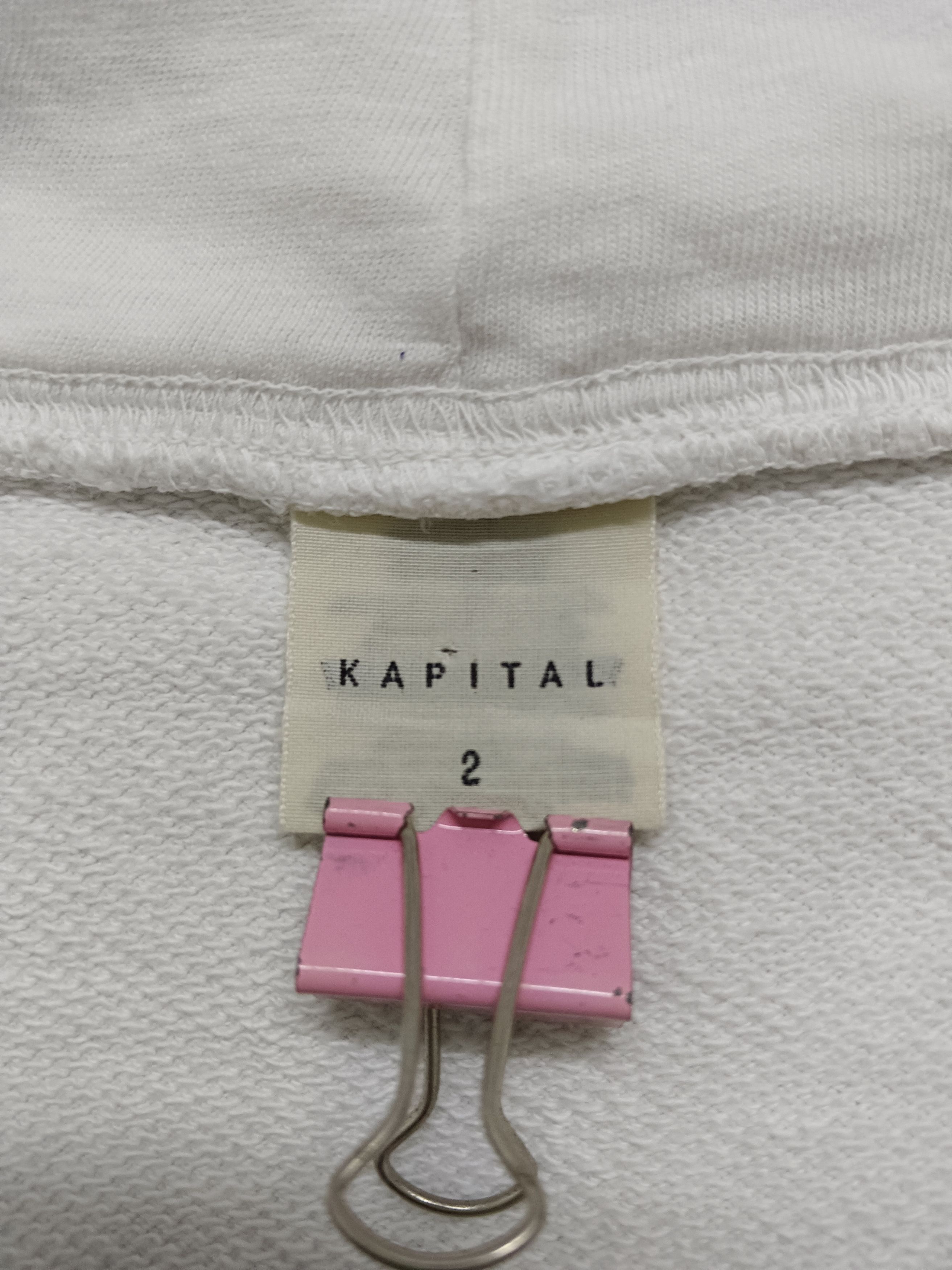 Kapital 💥Very Rare💥 Kapital Indigenous Big Hood Hoodie Size US M / EU 48-50 / 2 - 12 Thumbnail