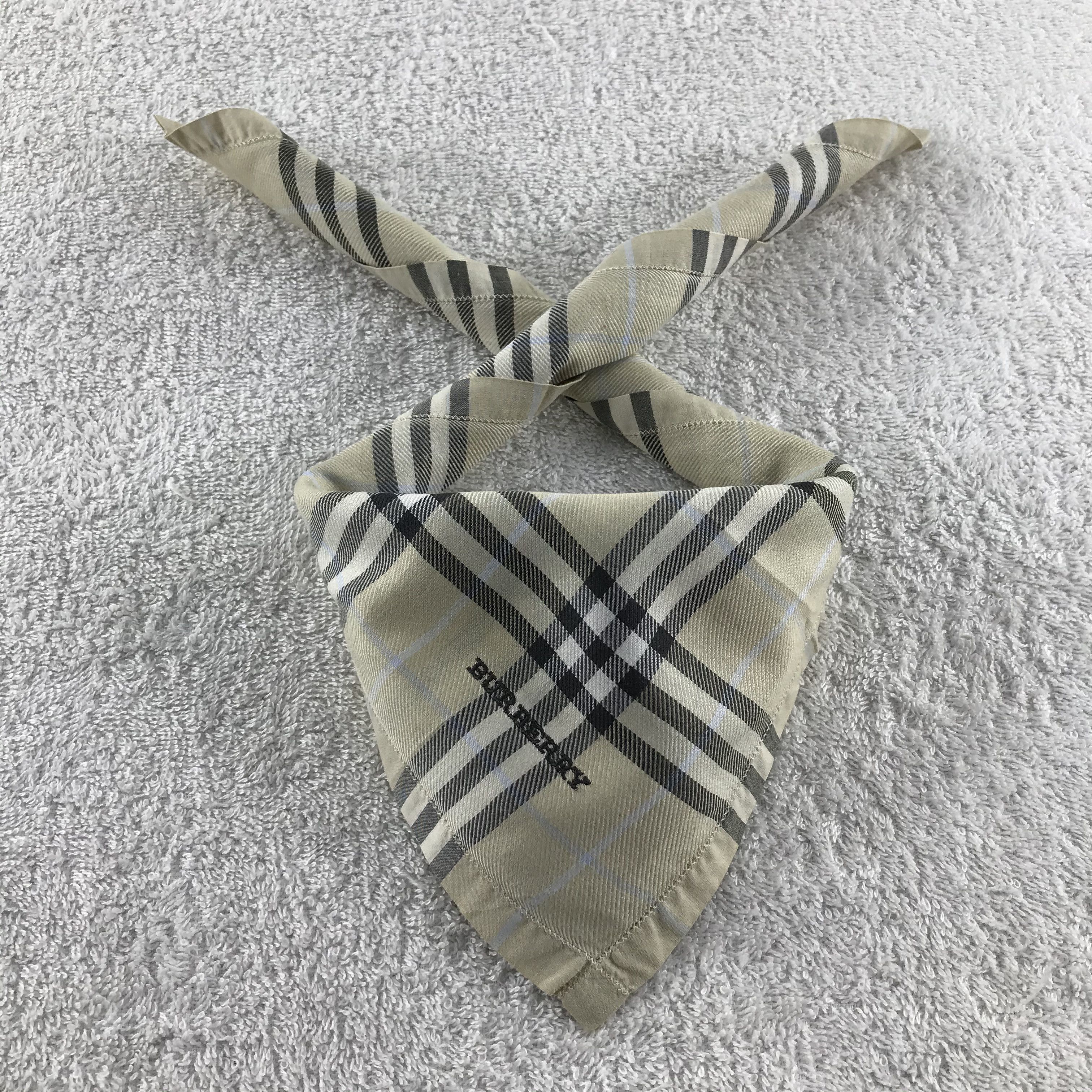 Burberry × Vintage Burberry Neckerchief / Bandana / Handkerchief Size ONE SIZE - 1 Thumbnail