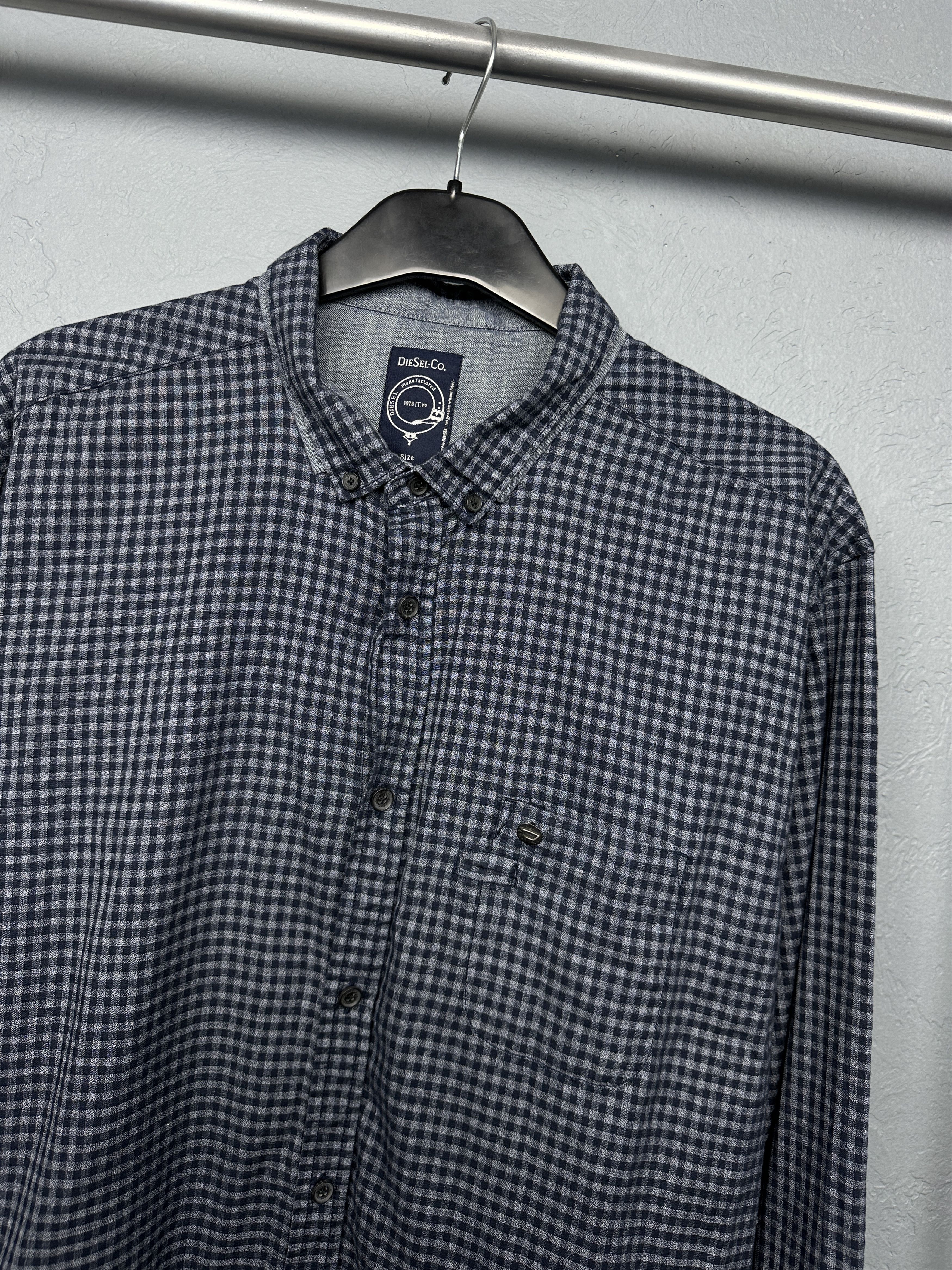 Diesel Diesel Mens Long Sleeve Shirt Size US XL / EU 56 / 4 - 2 Thumbnail